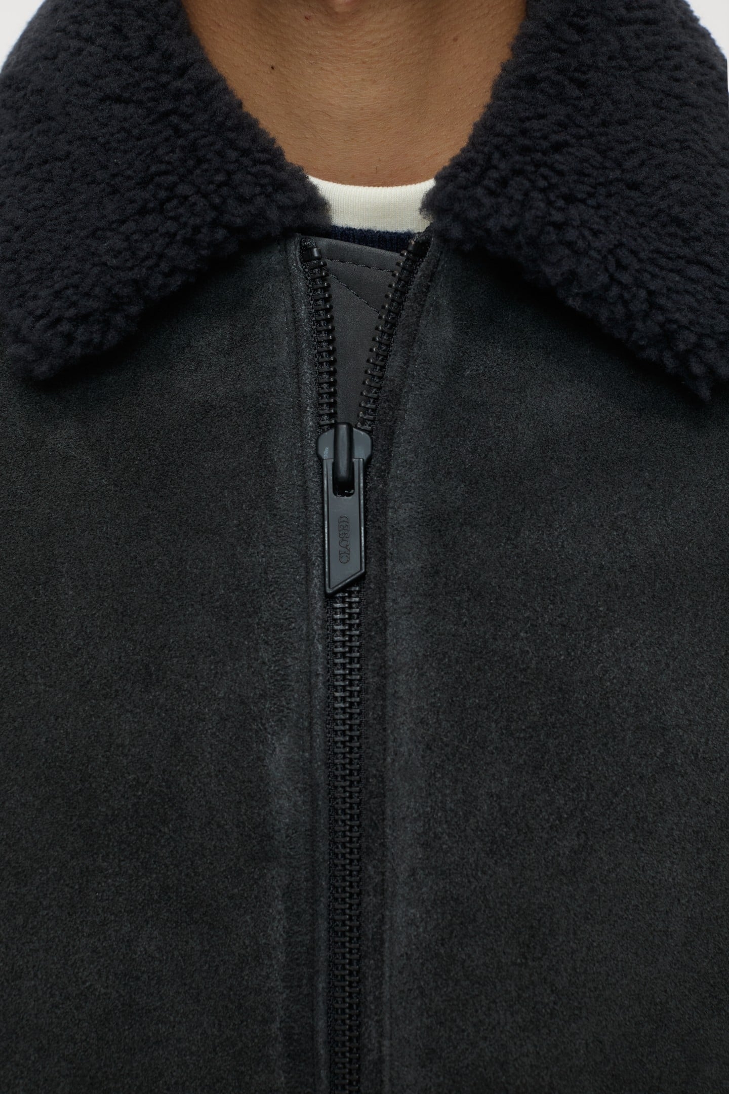 LEATHER JACKET SHADOW BLUE 6