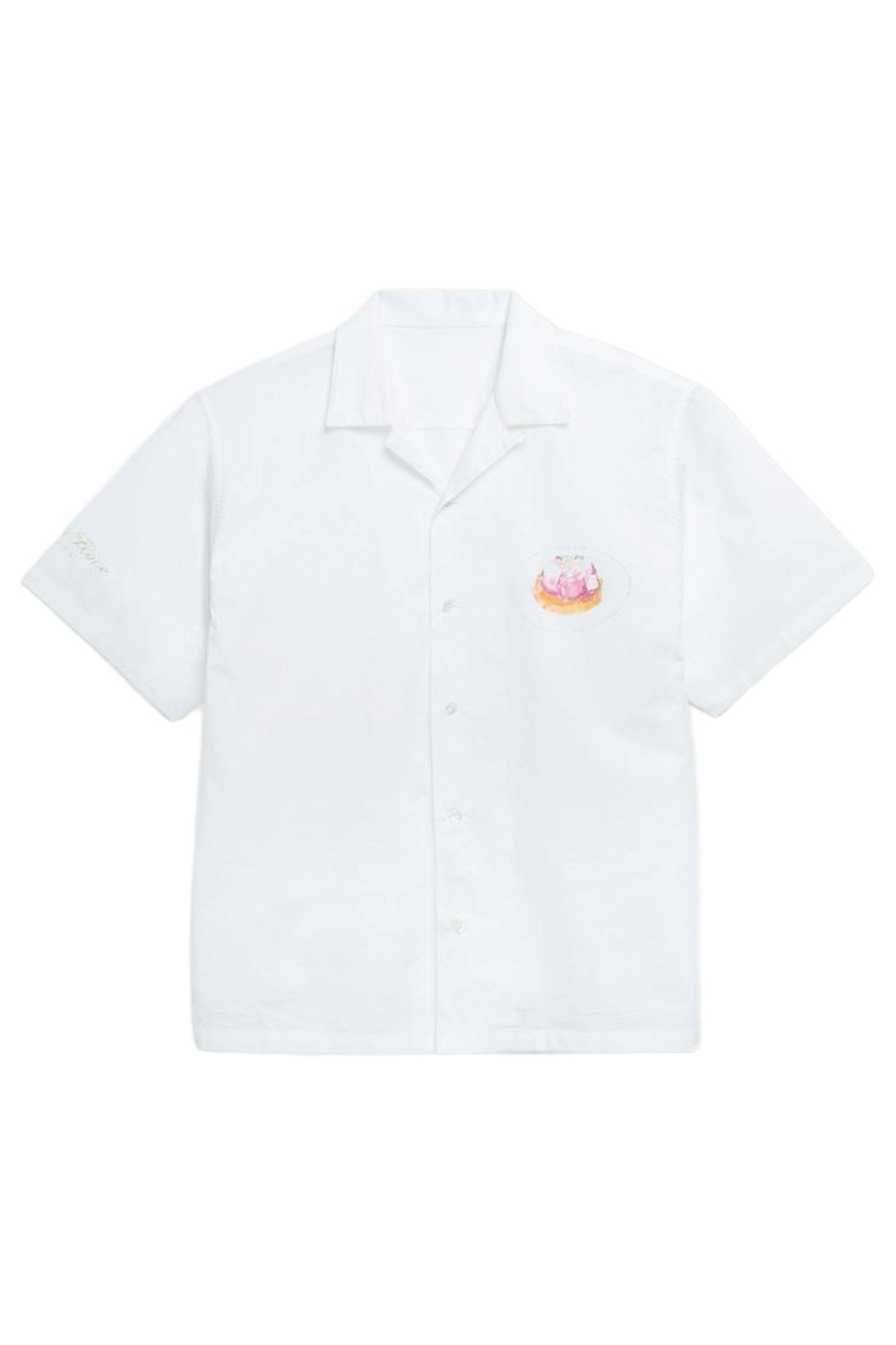 CAFÉ DE FLORE X  HIGHSNOBIETY – DESSERT SHIRT WHITE 4