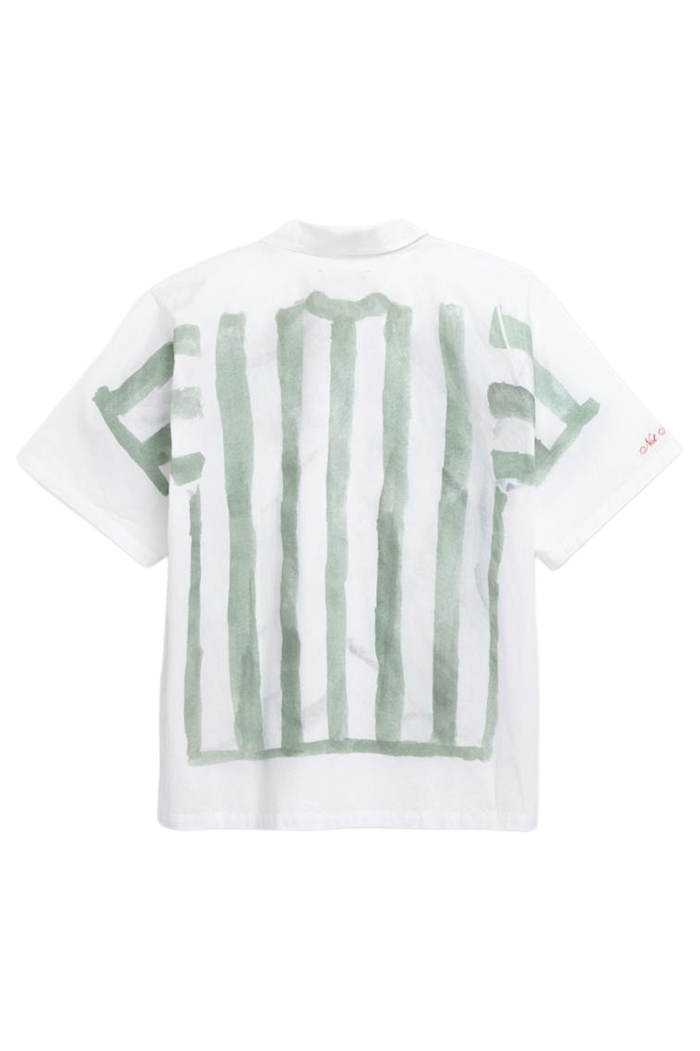 RED STAR X HIGHSNOBIETY – FOOTBALL KIT SHIRT WHITE/GREEN 3
