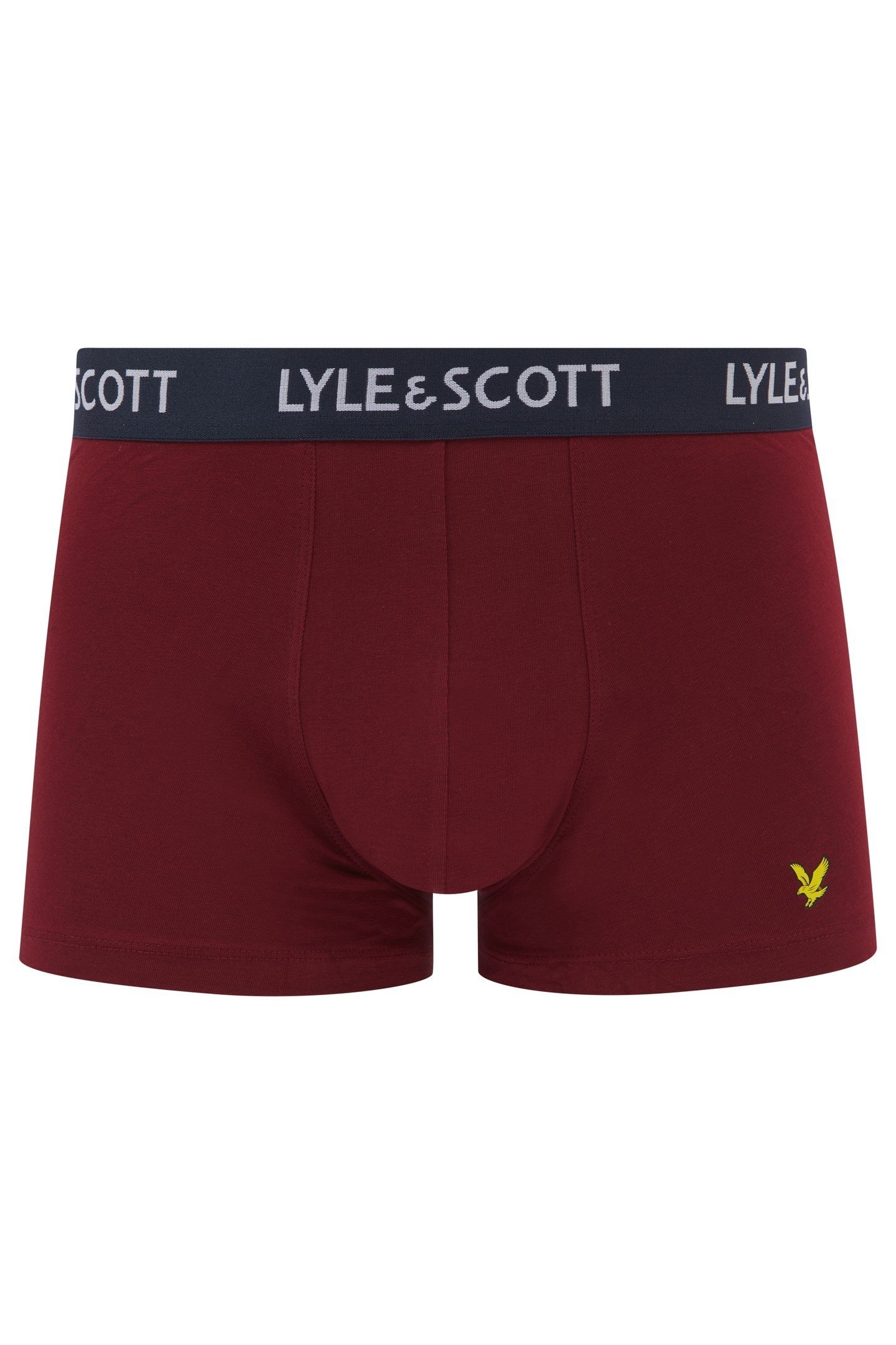 MILLER 5 PACK TRUNKS PEACOAT/RUBY WINE/GRANITE GREY/BLUE HOR 5