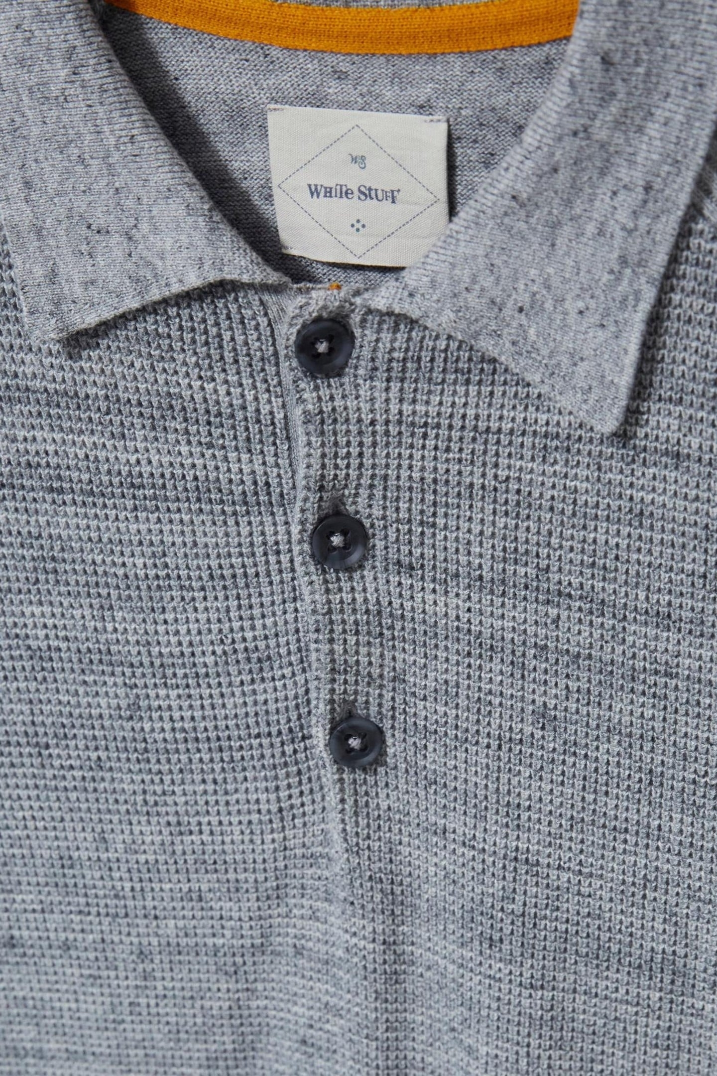 BARMOUTH SHORT SLEEVE POLO GREY MARL 4