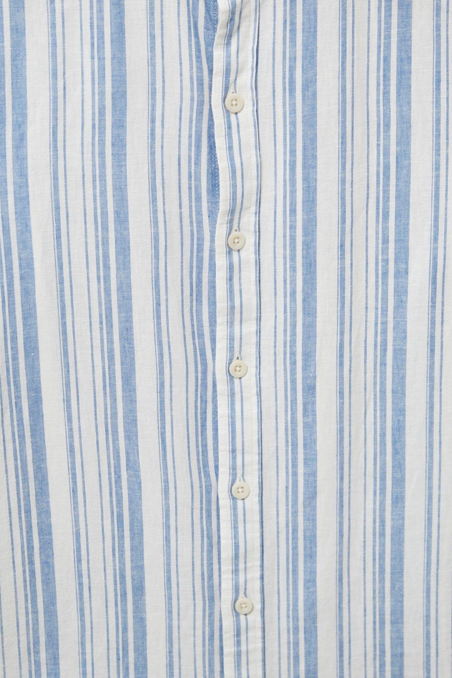 GRANDAD STRIPED SLIM FIT SHIRT NATURAL MULTI 4