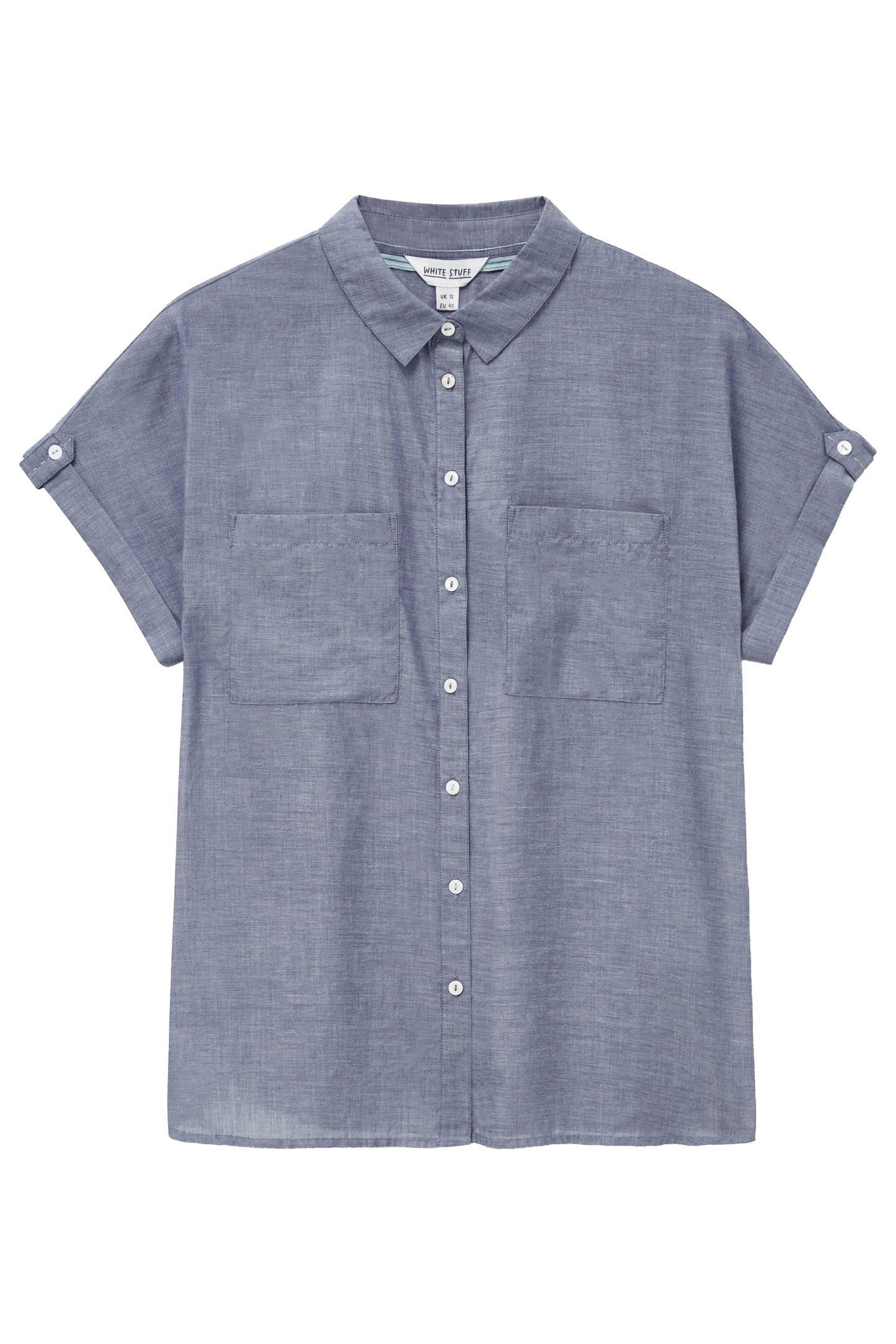 ELLA SHIRT BLUE MULTI 2