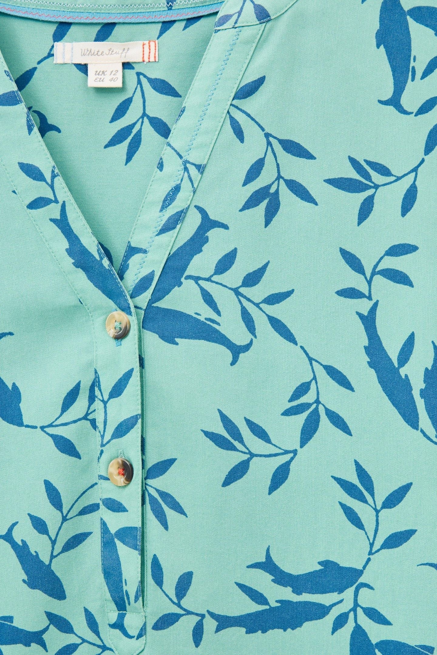 HARPER TUNIC TEAL MULTI 4