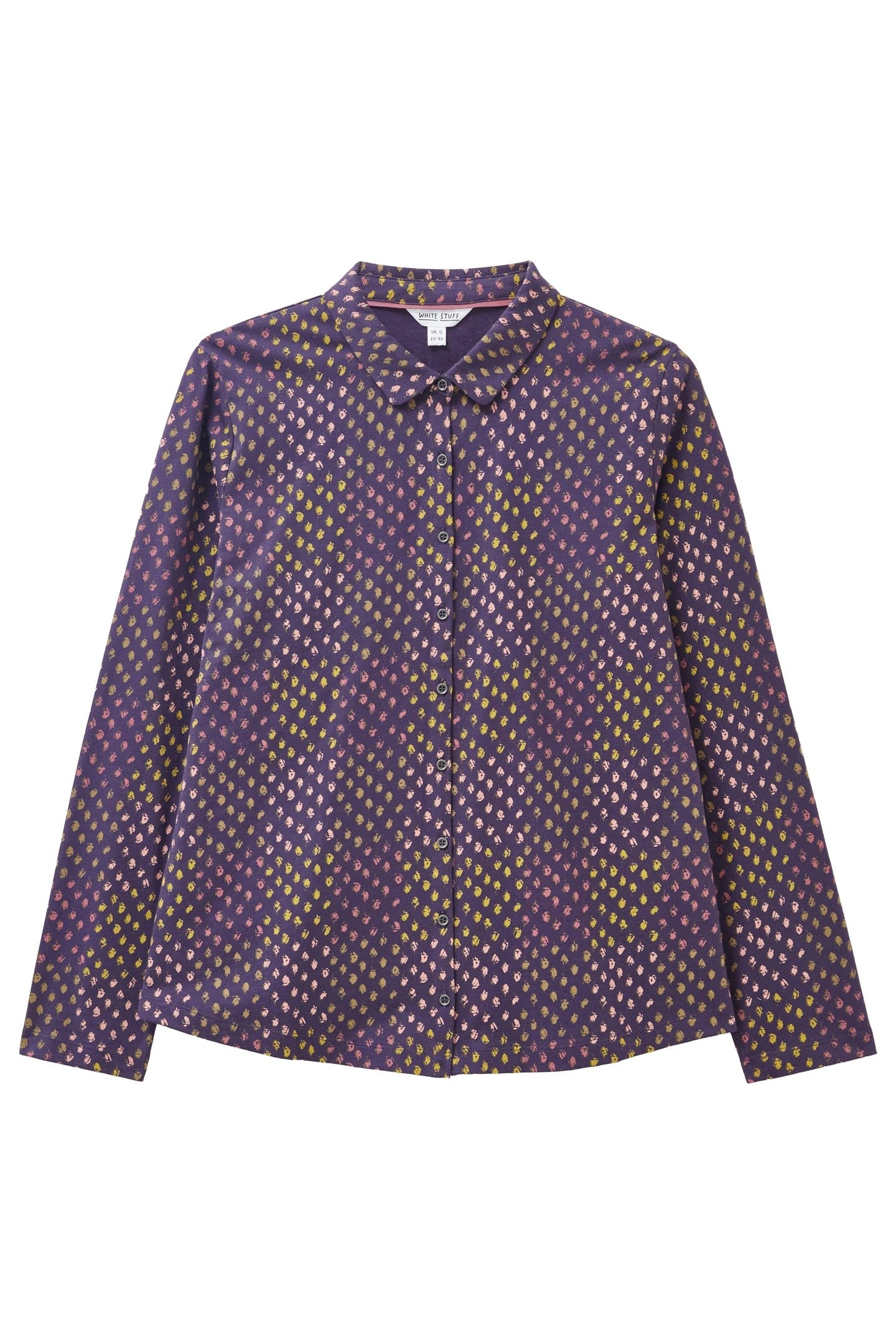 COSMIC LS SHIRT PURPLE PRINT 1