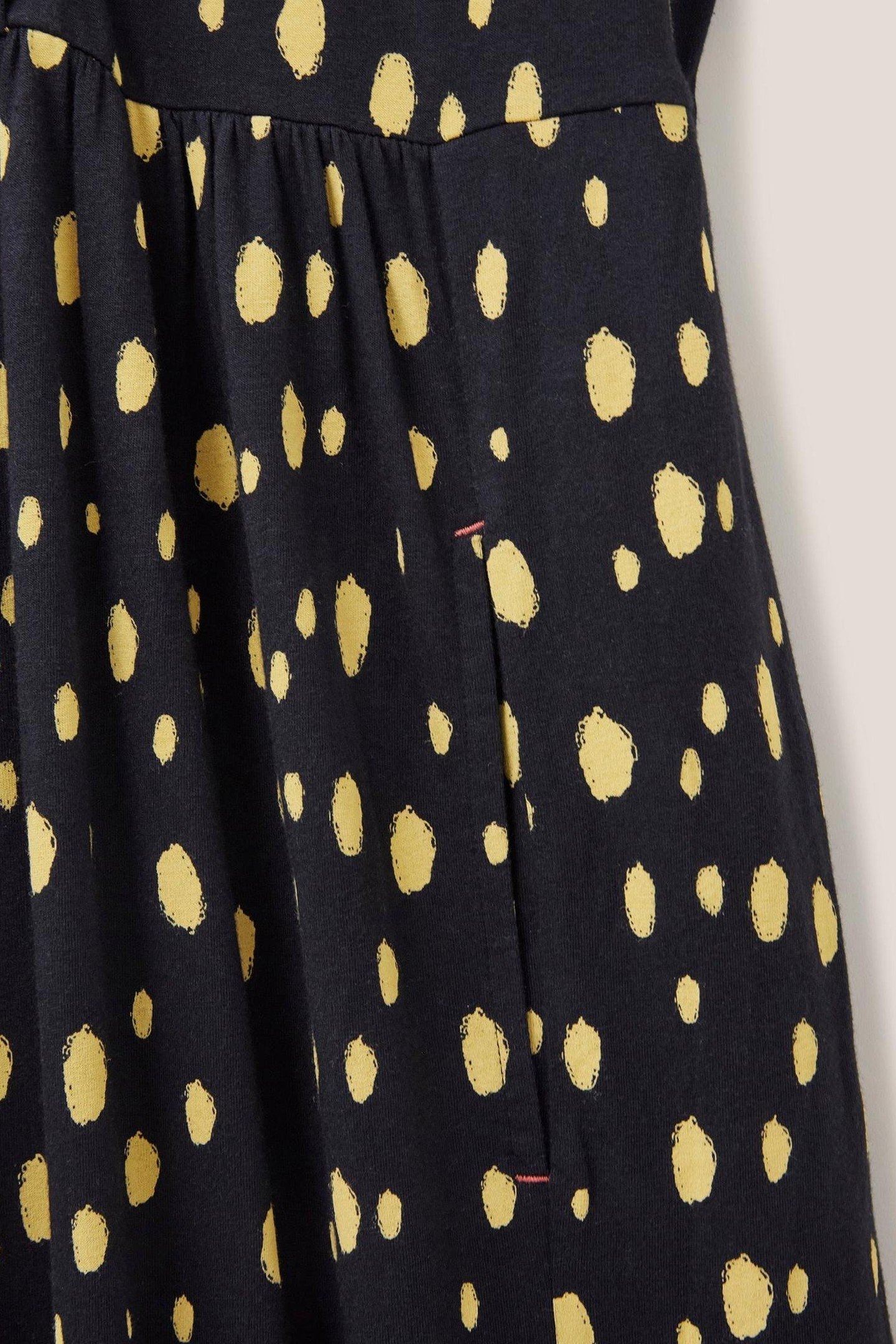 NAYA JERSEY DRESS BLACK PRINT 4