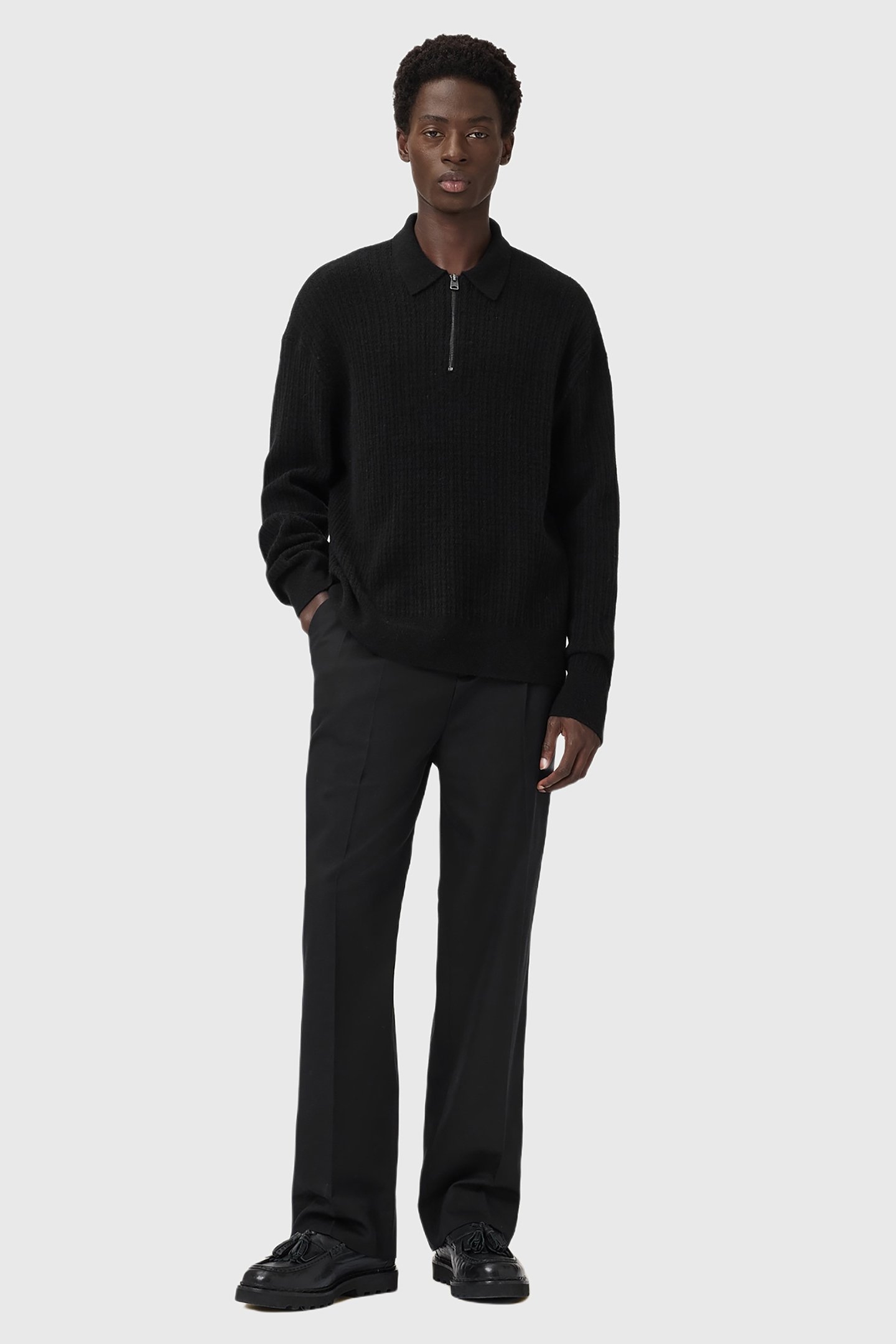 JAKOB LS POLO BLACK 2