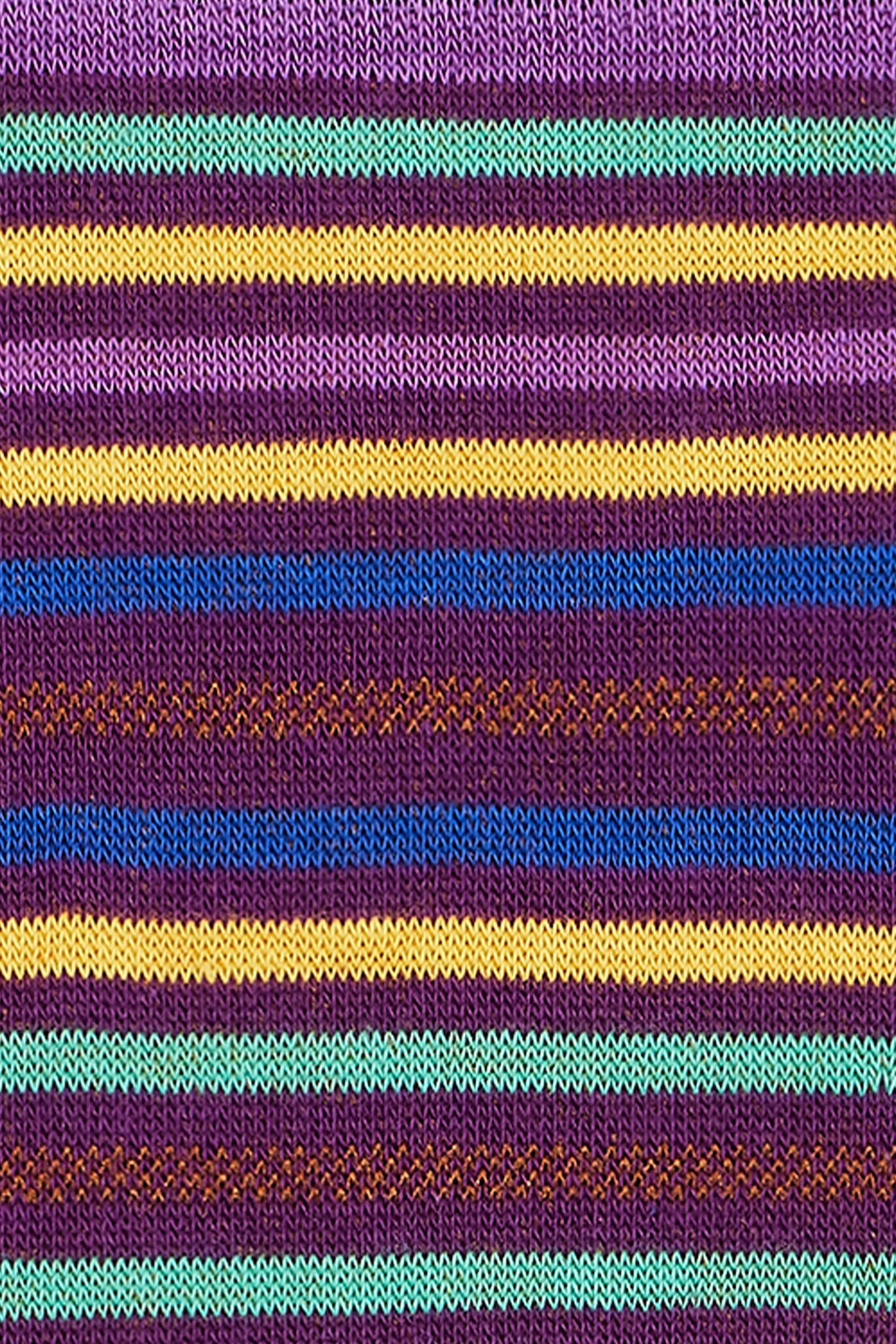 SOCK GAVIN STRIPE DARK VIOLET 3