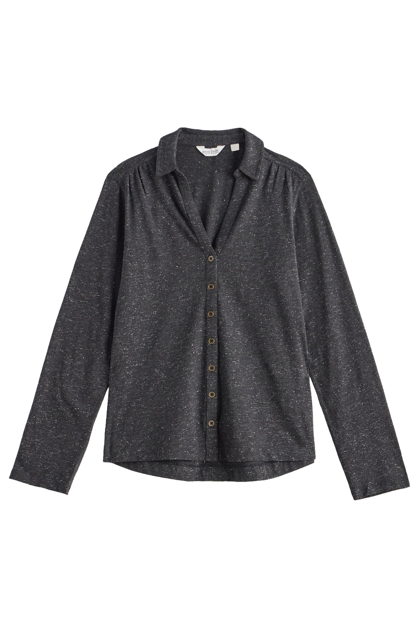 COSMIC SPARKLE SHIRT CHARCOAL GREY 1