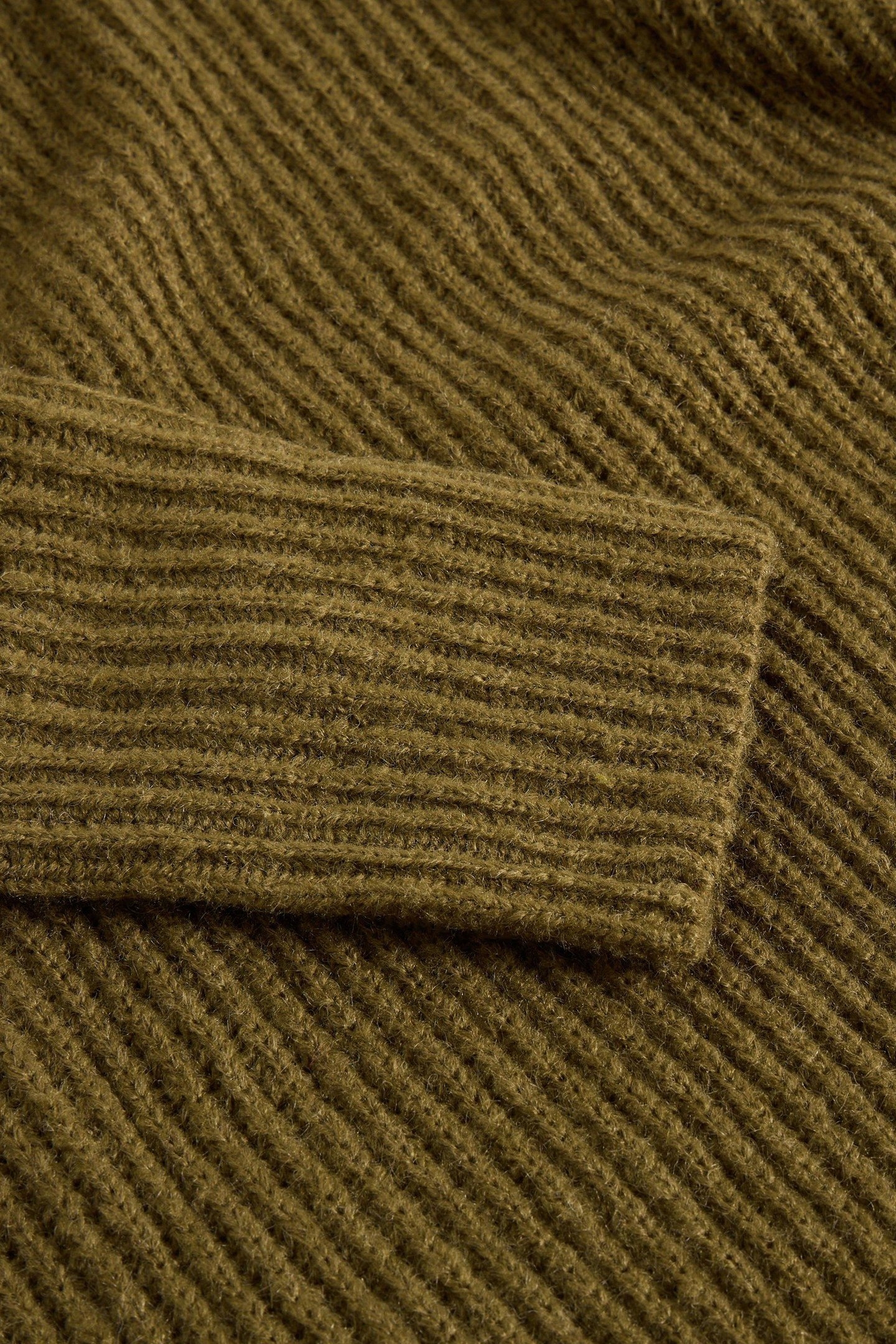 ROLL NECK JUMPER KHAKI GREEN 2