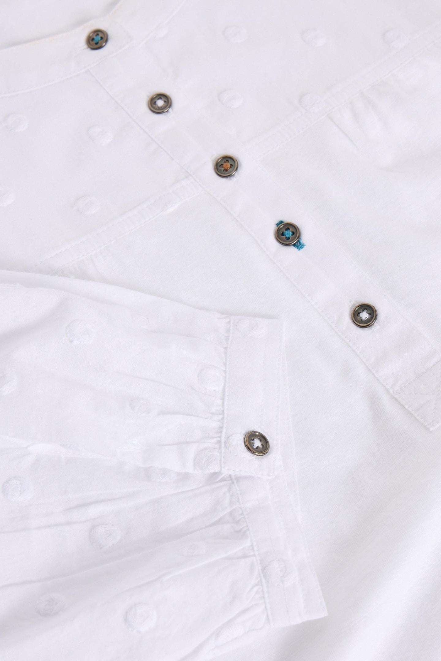 ELISE DOBBY MIX TOP PALE IVORY 4