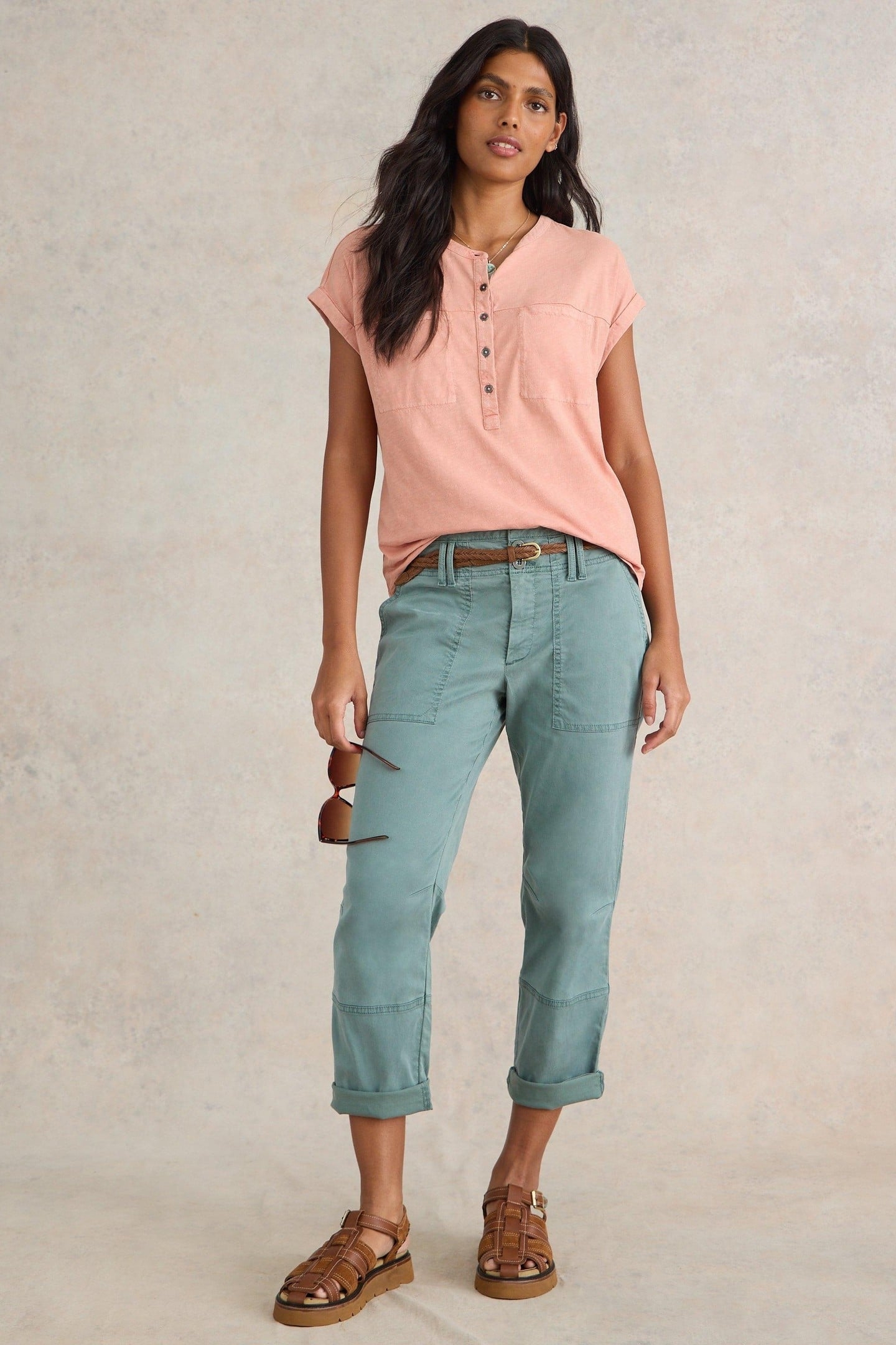 BETH SHIRT DUSTY PINK 1