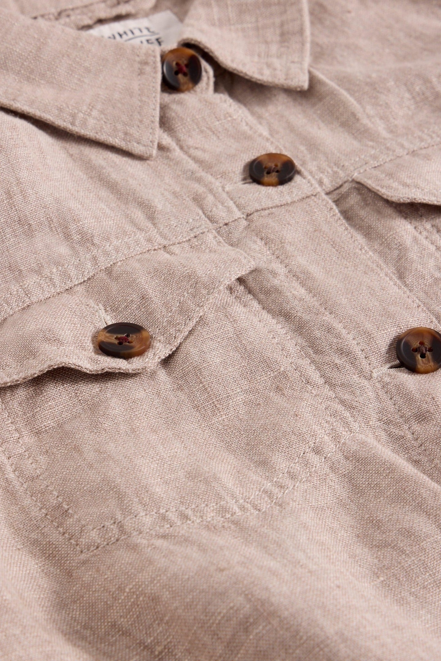 CAMILLE LINEN JACKET LIGHT NATURAL 4