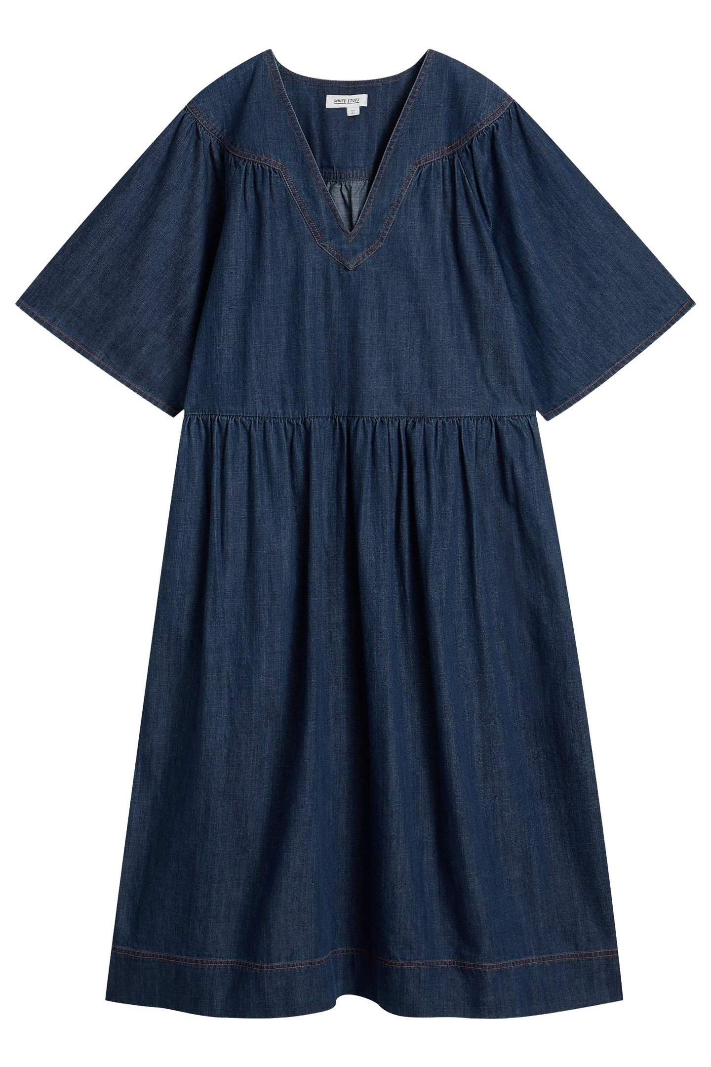 LEO DENIM DRESS DARK DENIM 3
