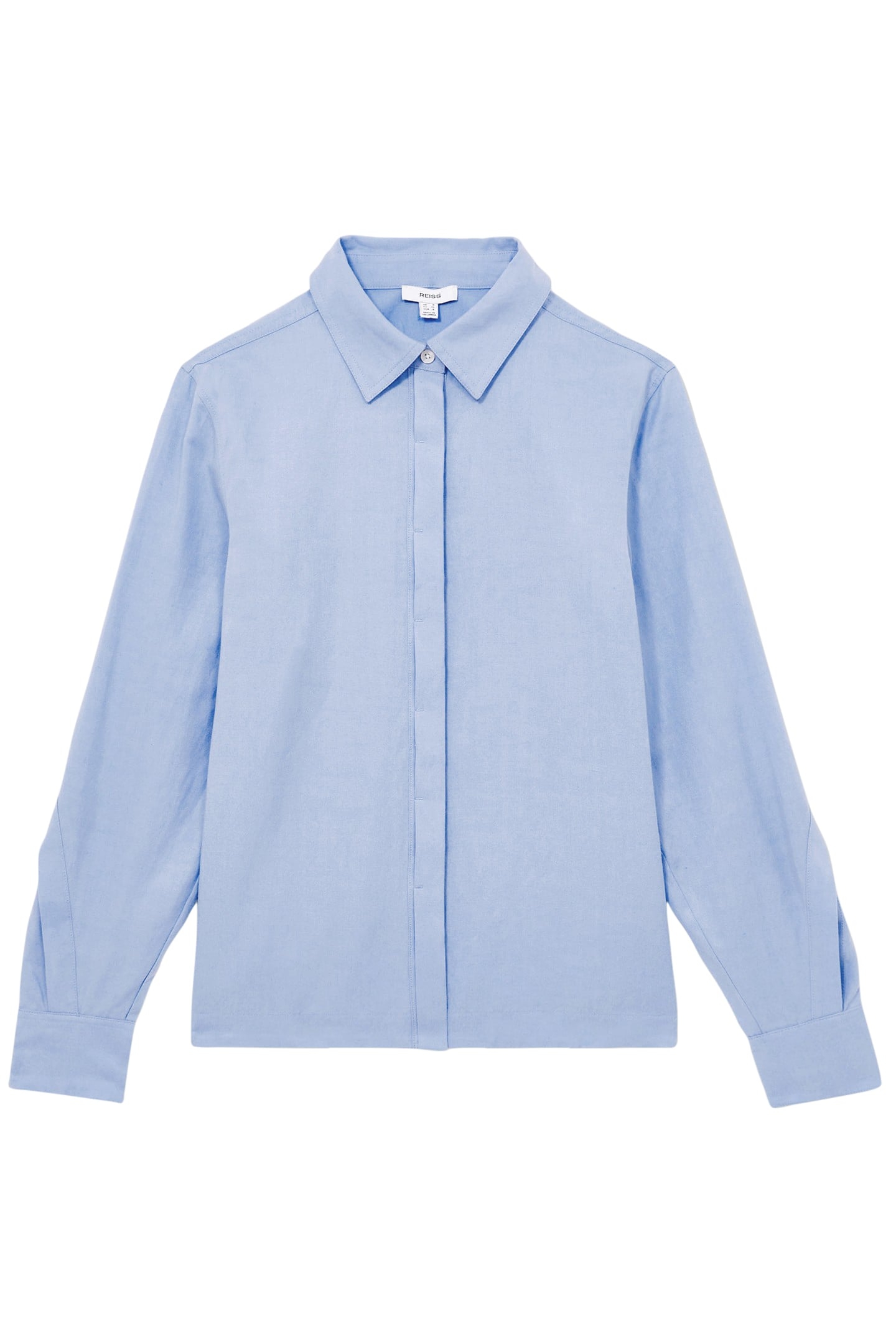 POPPER BACK SHIRT BLUE 3