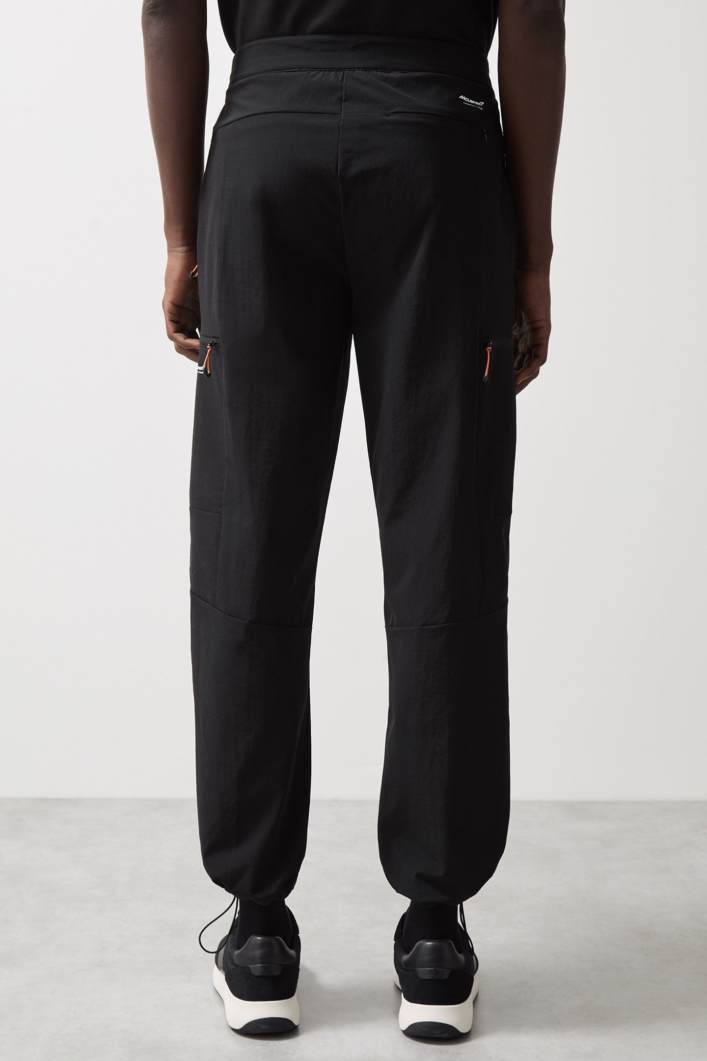 BELTED TECHNICAL CARGO TROUSER BLACK 2