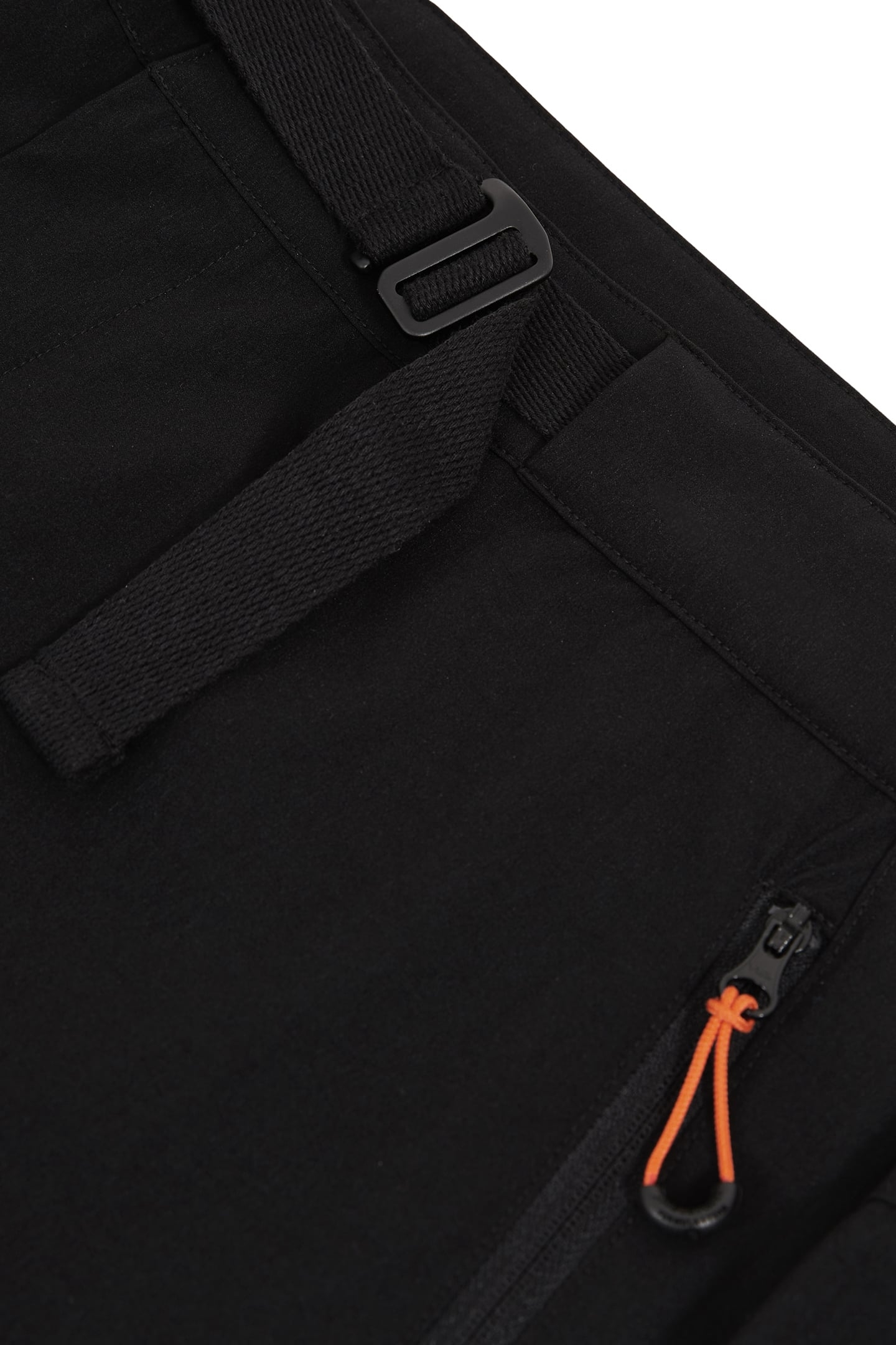 BELTED TECHNICAL CARGO TROUSER BLACK 6