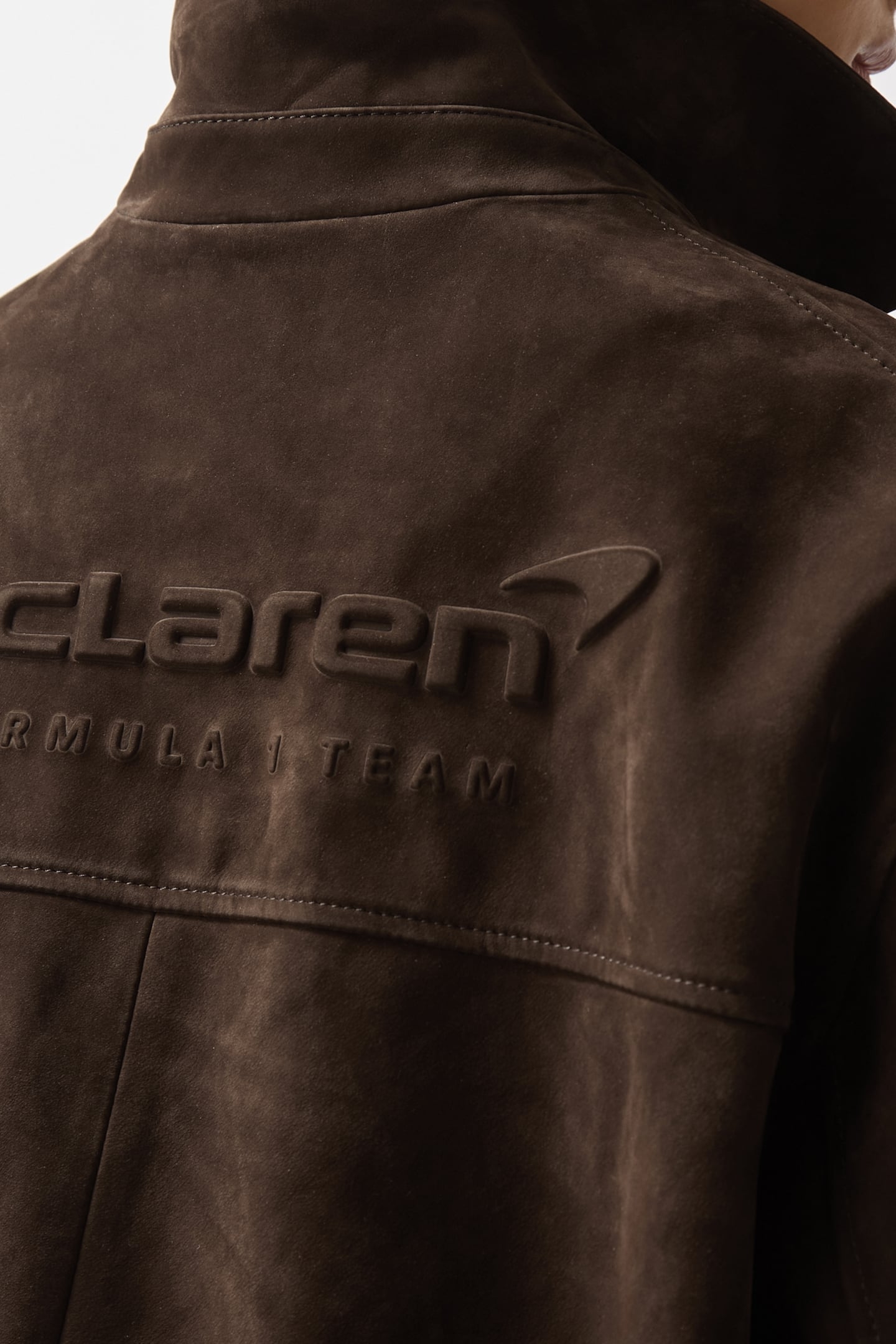 LS OVERSIZED SUEDE JACKET CHOCOLATE BROWN 6