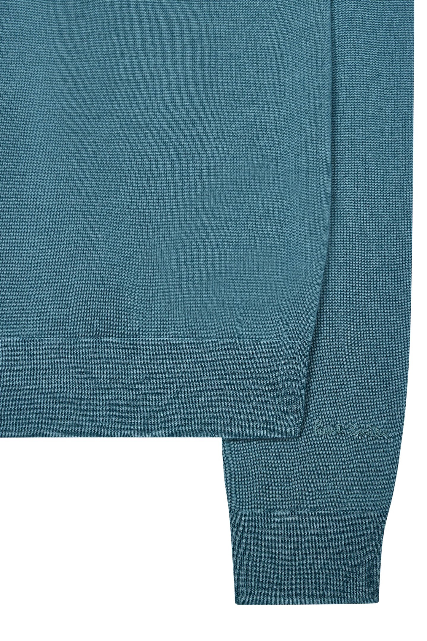 SWEATER CREW NECK PETROL GREEN 2