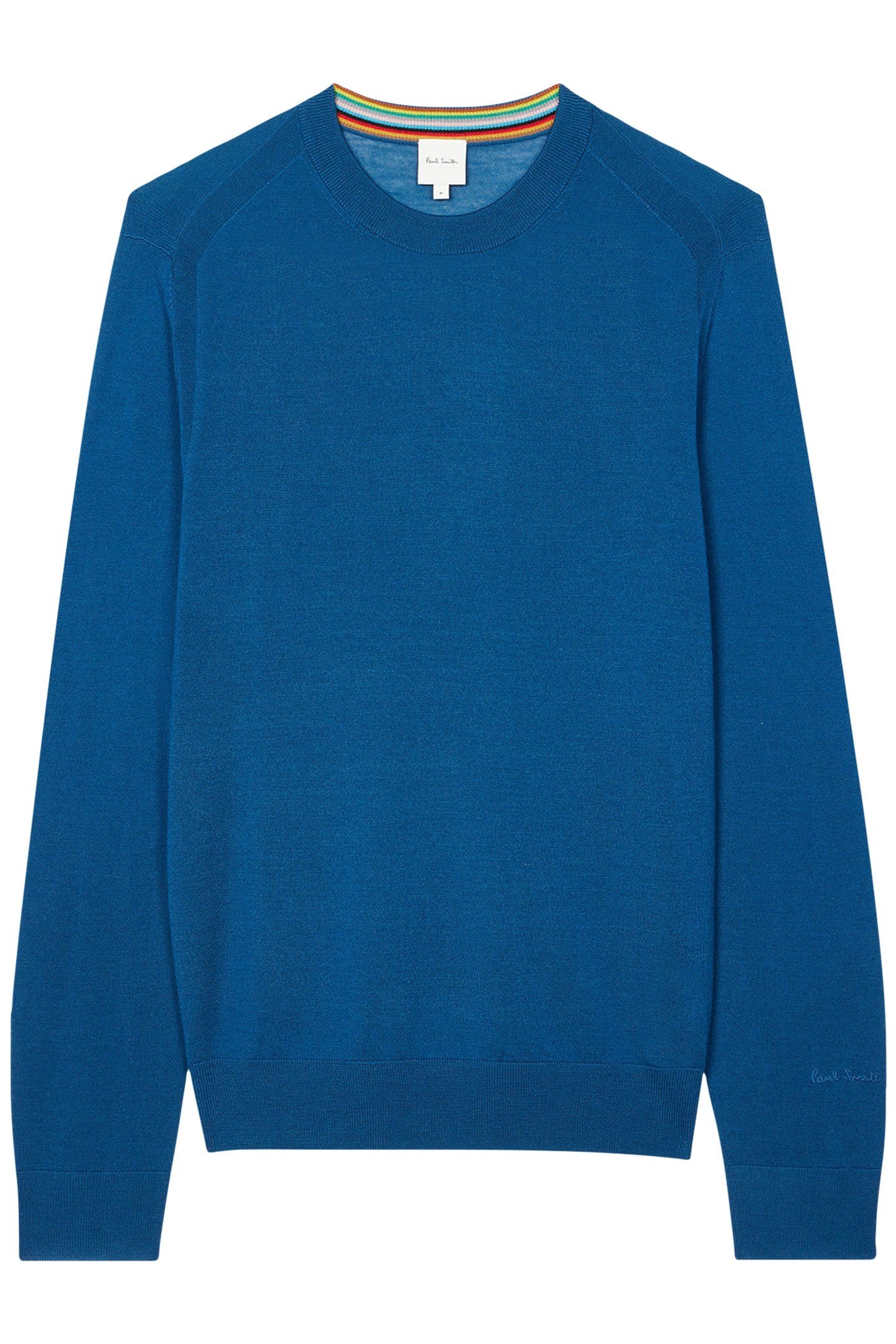 SWEATER CREW NECK PETROL BLUE 1