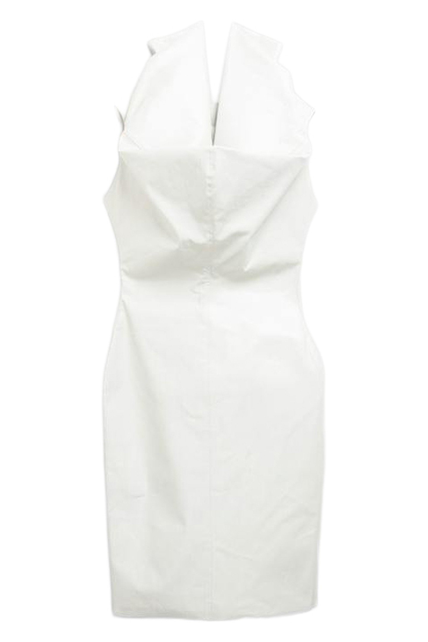 RICK OWENS – WINGED DRESS WHITE 1