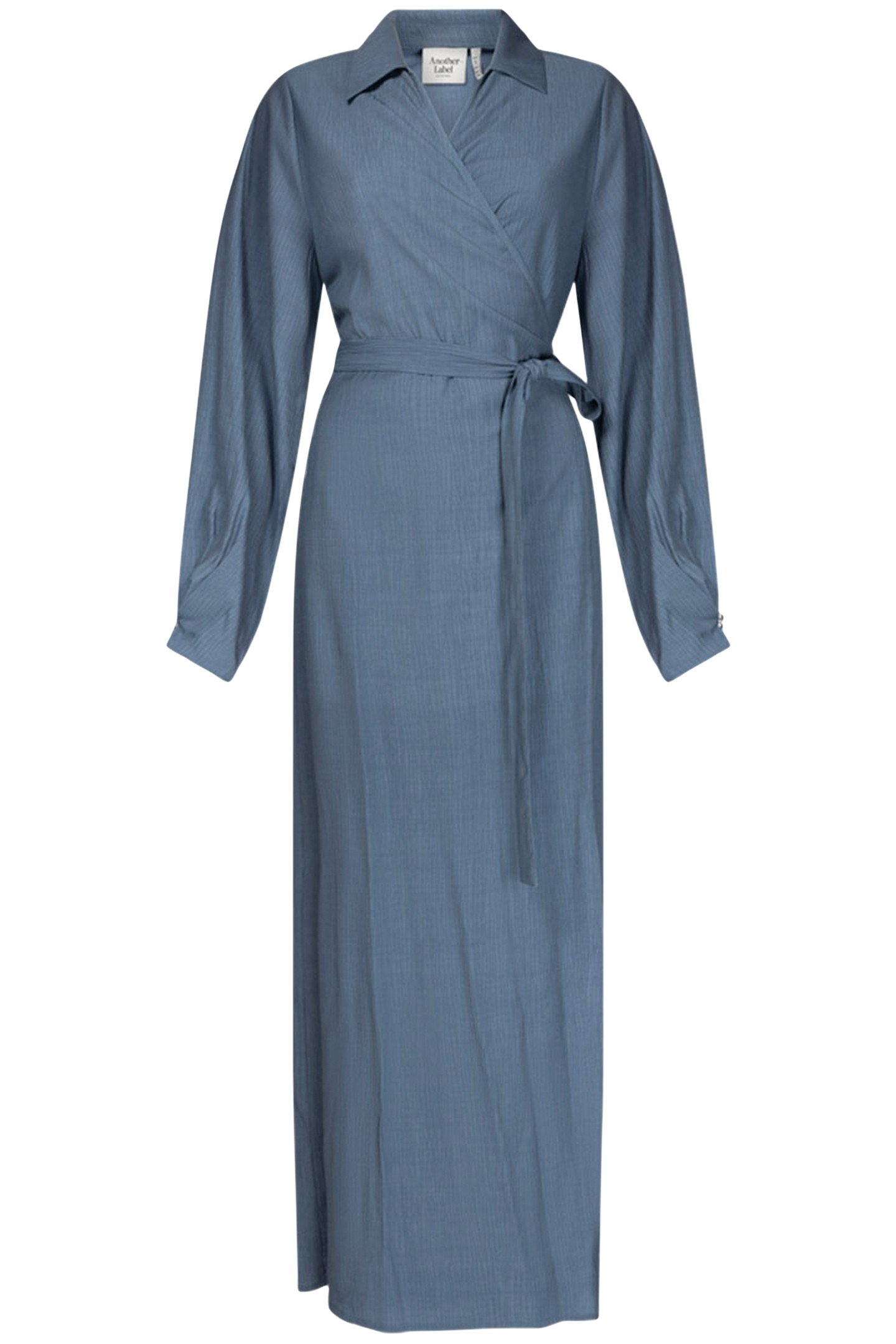 GEORGIA DRESS LONG SLEEVE BLUE HORIZON 1