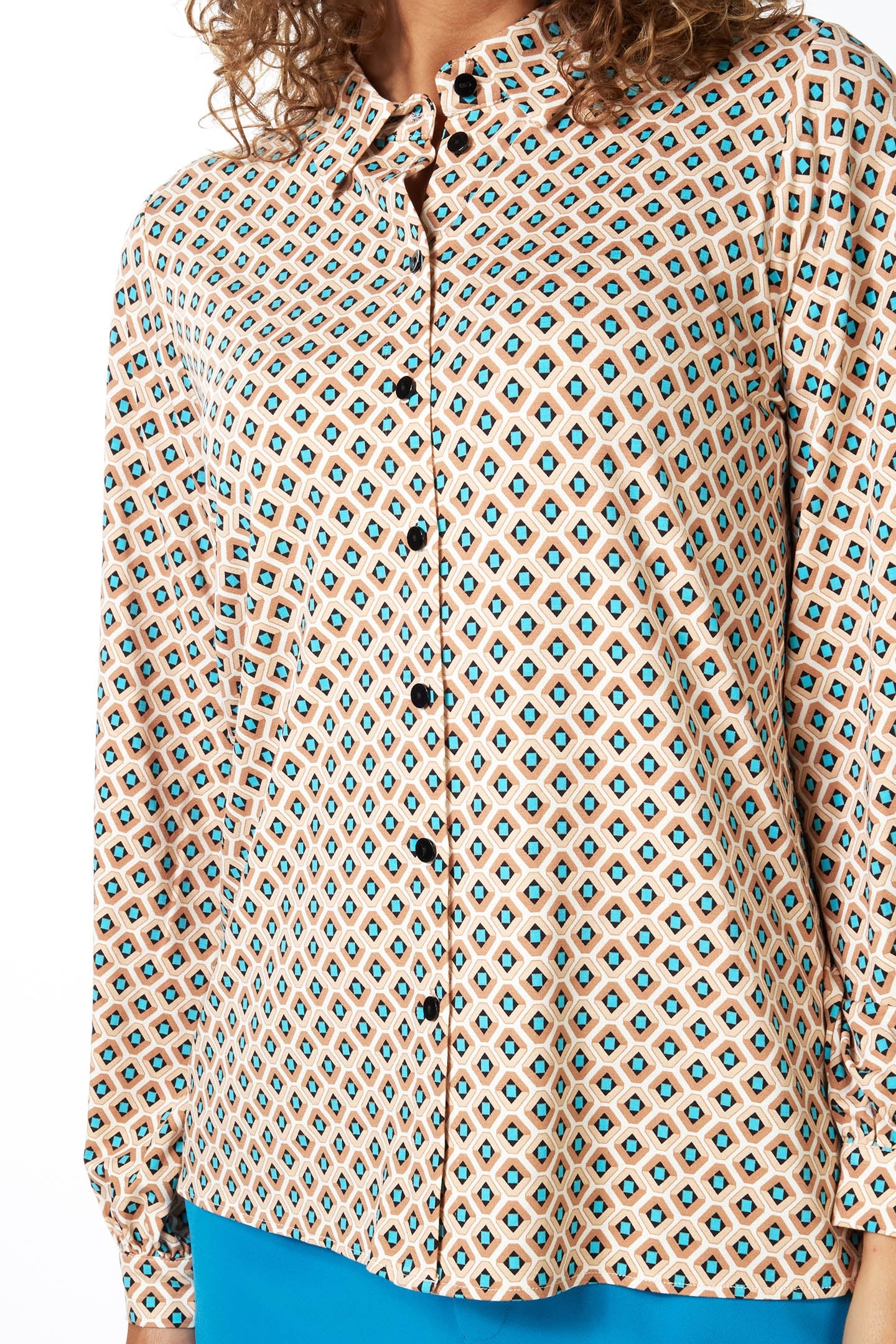 BLOUSE GRAPHIC ROOTS SJ PRINT 8