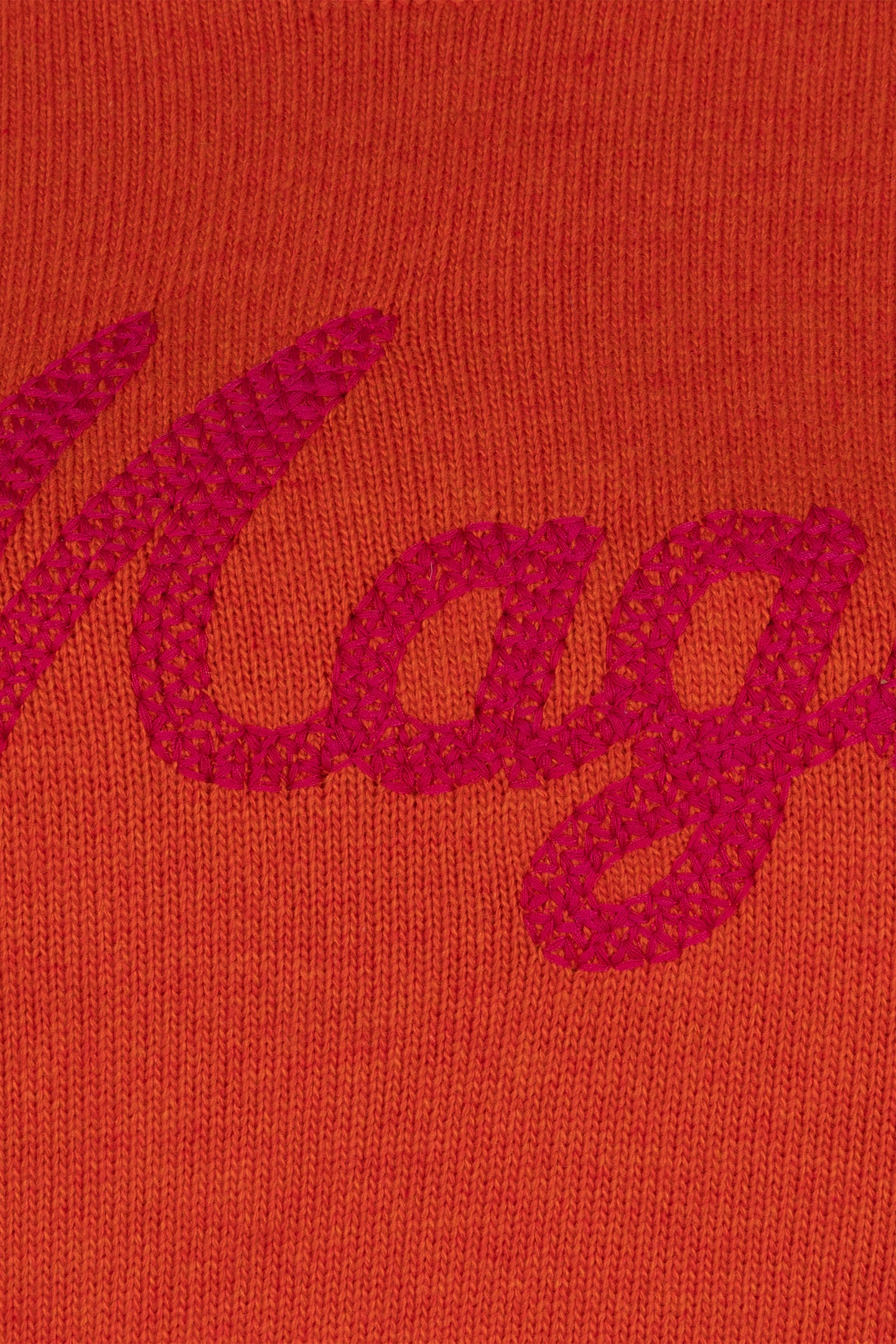 SWEATER “MAGIC” INTARSIA ORANGE 8