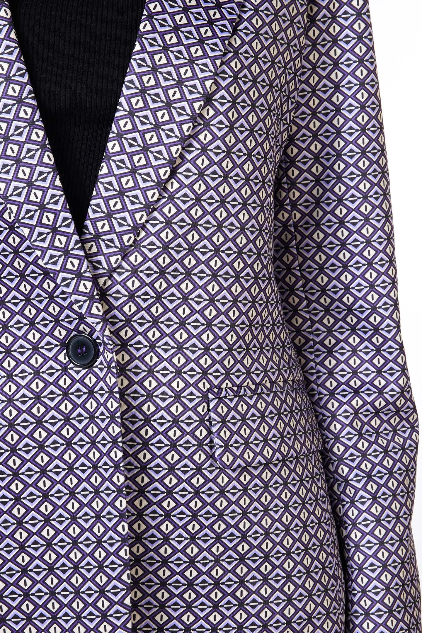 BLAZER GRAPHIC EARTH PRINT 8