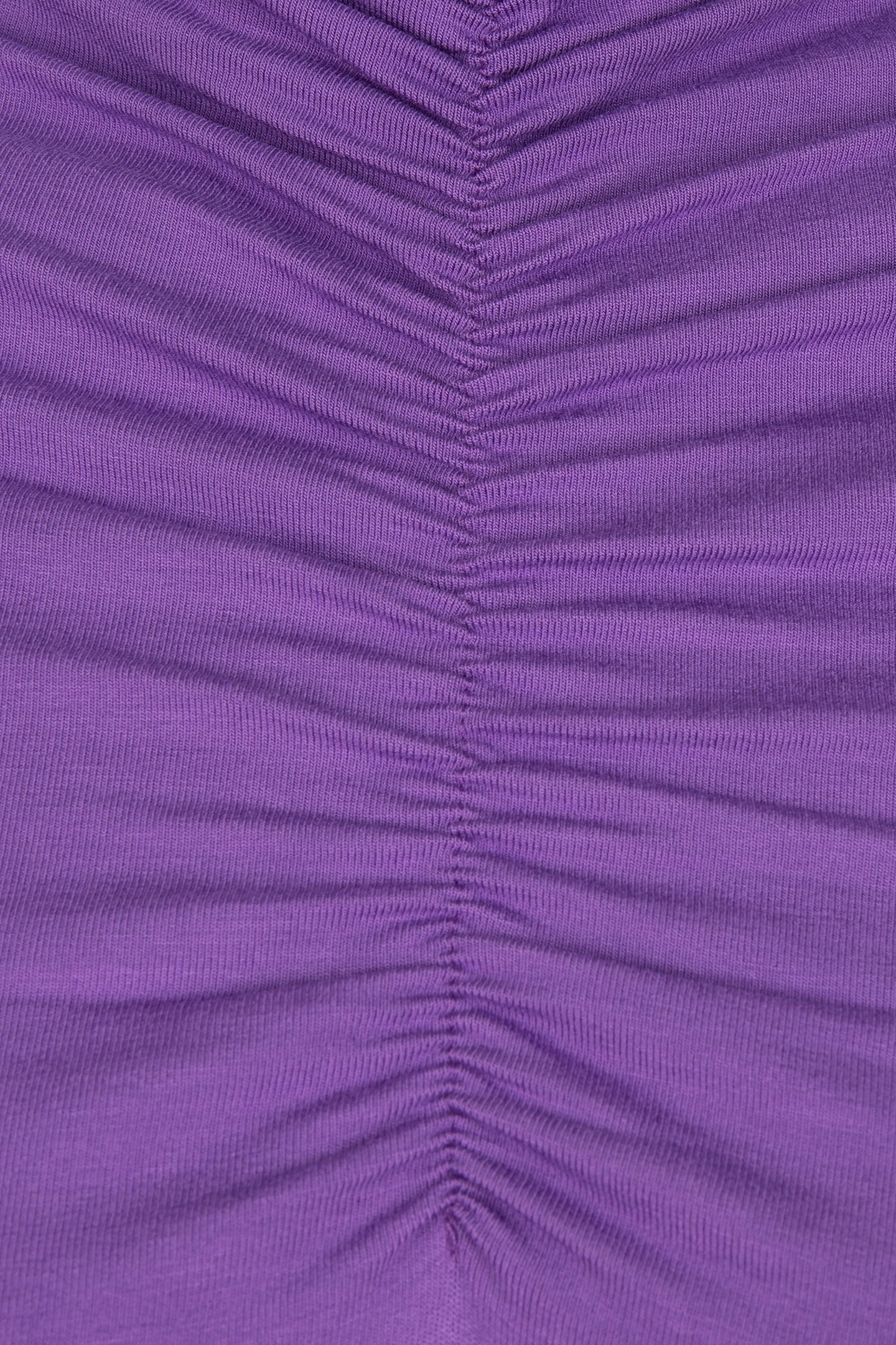 TOP SMOCKED NECKLINE SOLID SJ DEEP LAVENDER 8
