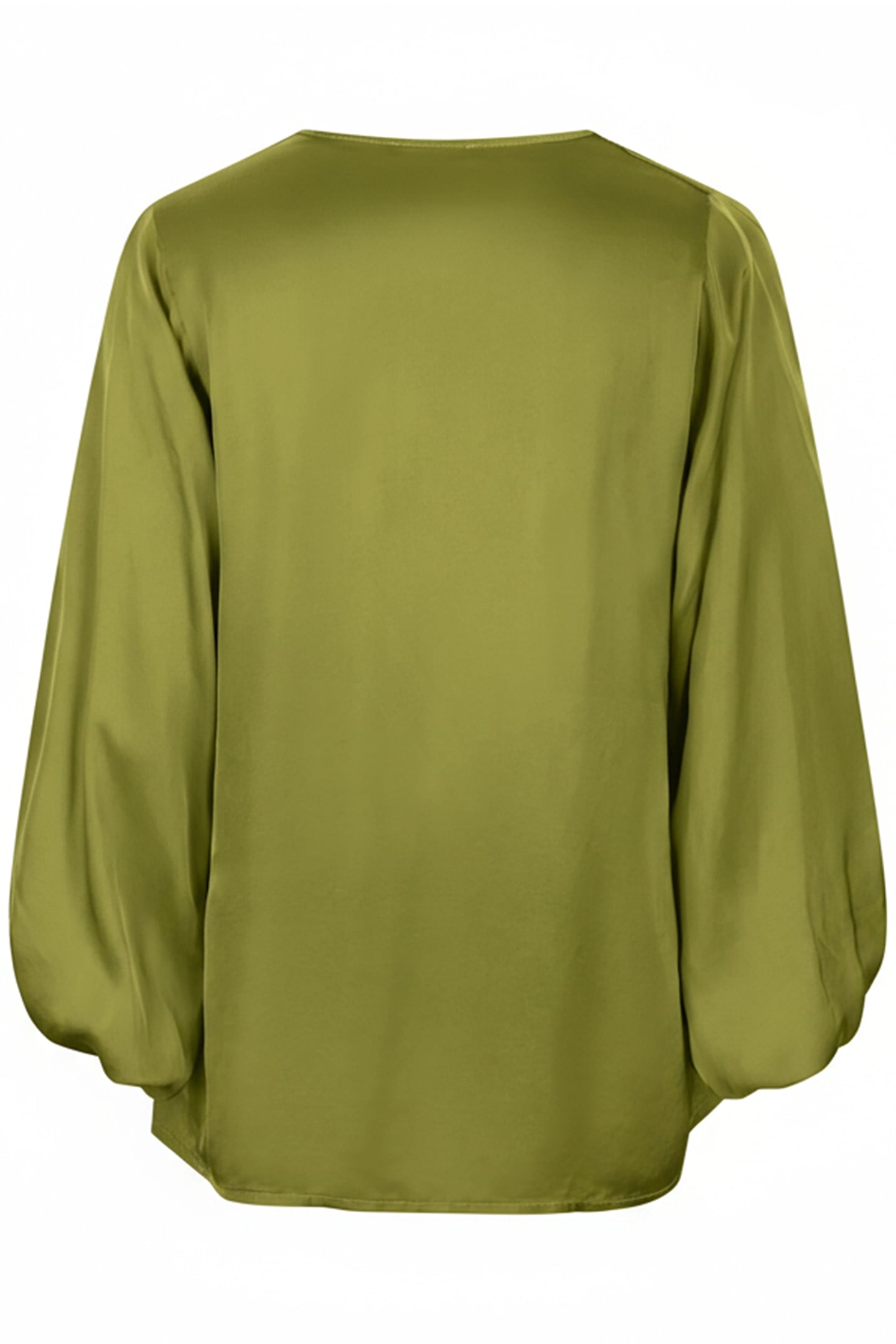 BLOUSE WIDE SLEEVE LIME 2