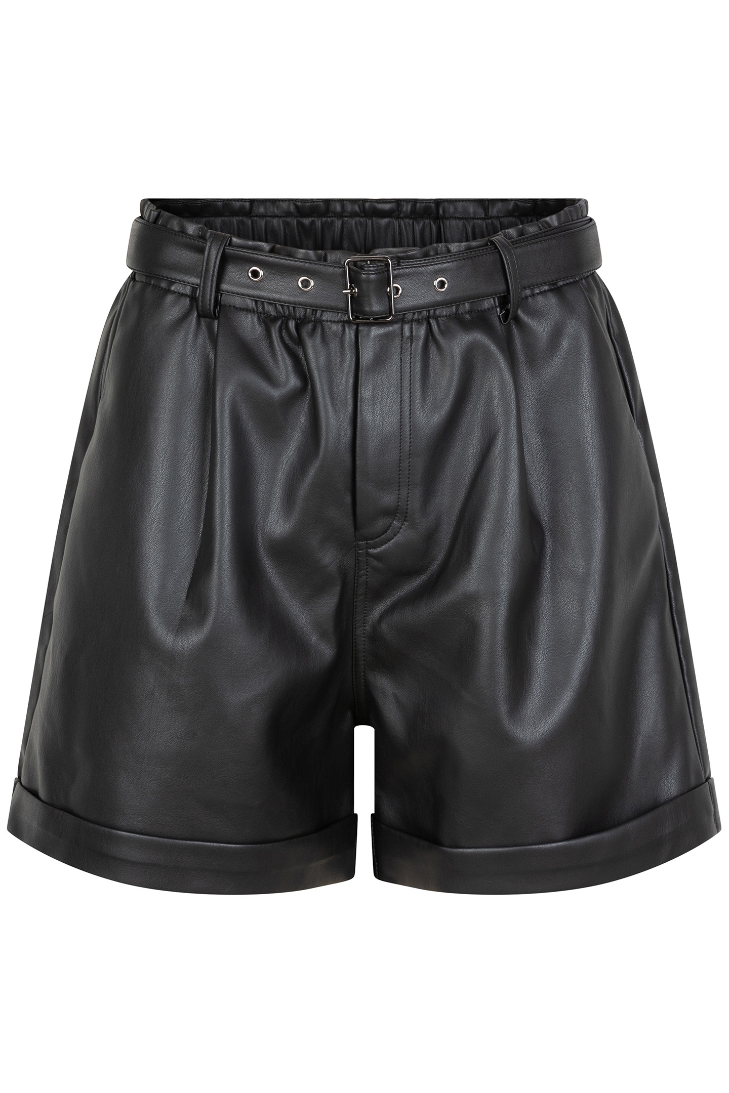 SHORTS PU BLACK 3