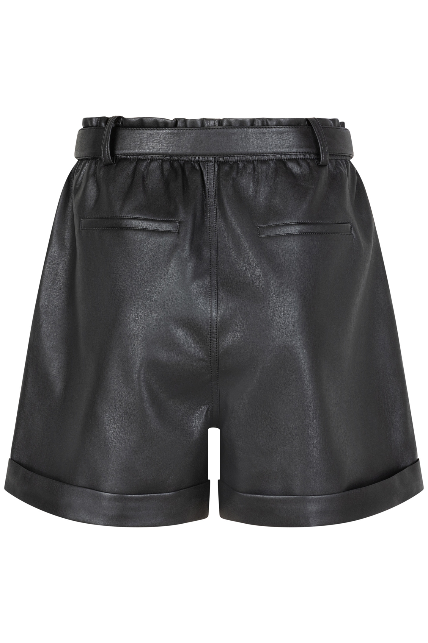 SHORTS PU BLACK 4
