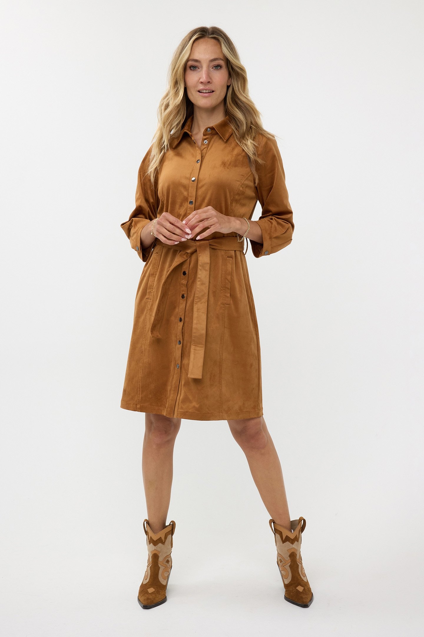 DRESS SUEDINE CAMEL 2