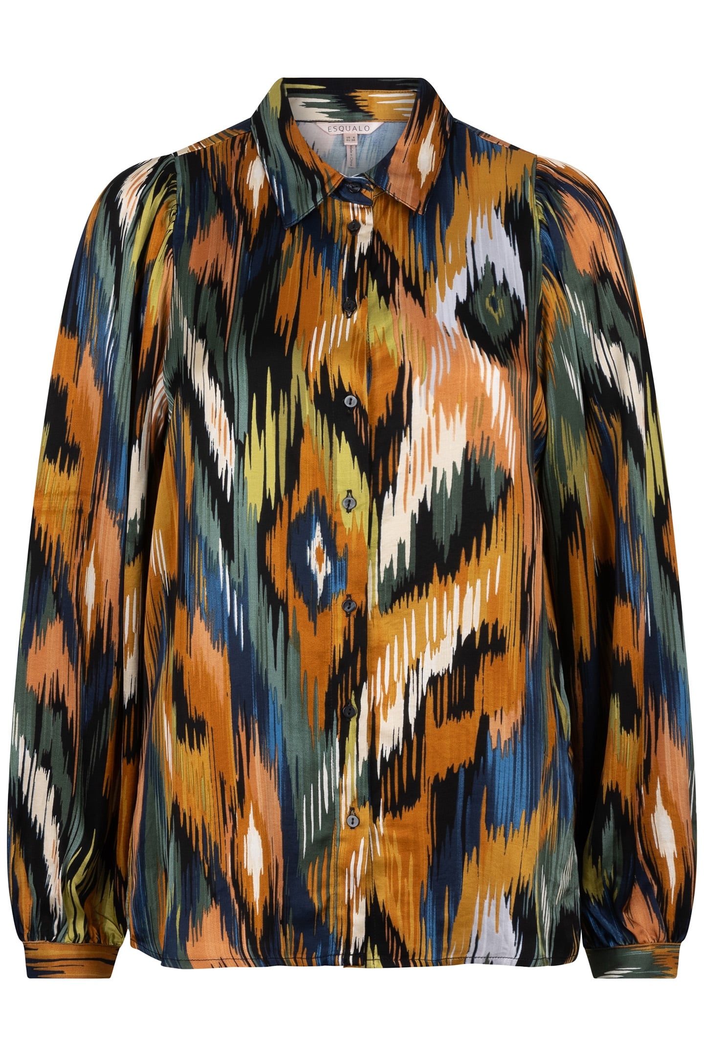 BLOUSE BASIC UNIVERSE LIGHTNING PRINT 3