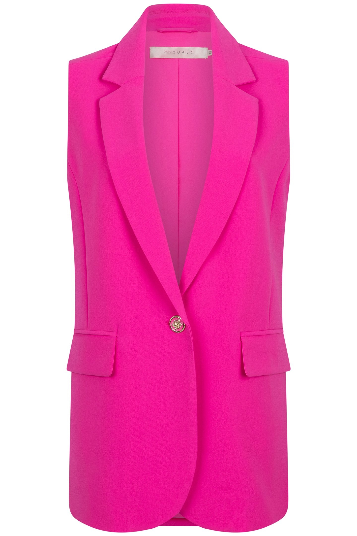 GILET LONG CITY NEON CERISE 4