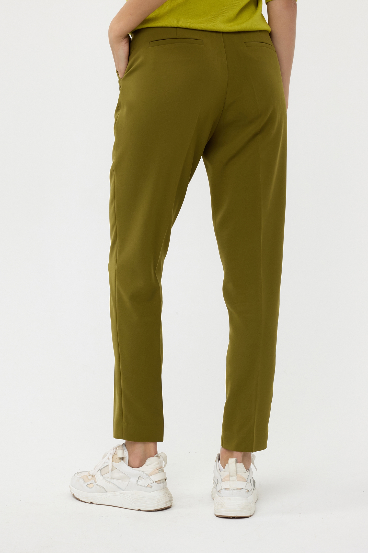 TROUSERS CHINO CITY MOSS GREEN 4