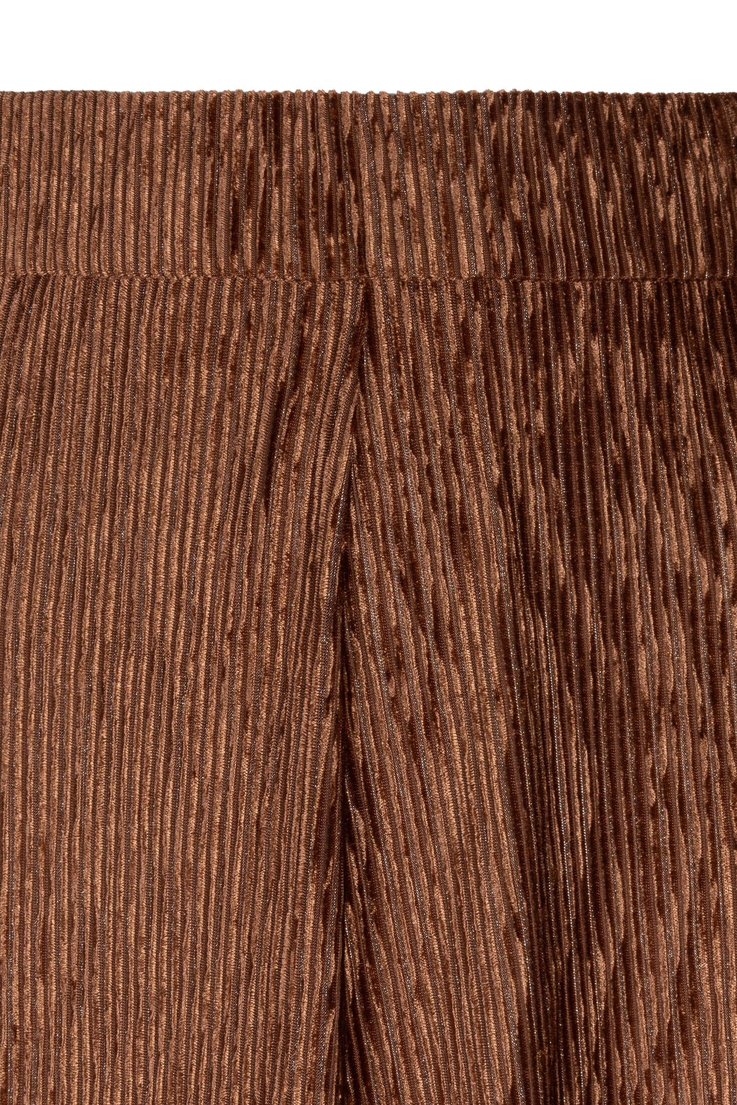 SKIRT CRINKLED VELOURS BRANDY 7