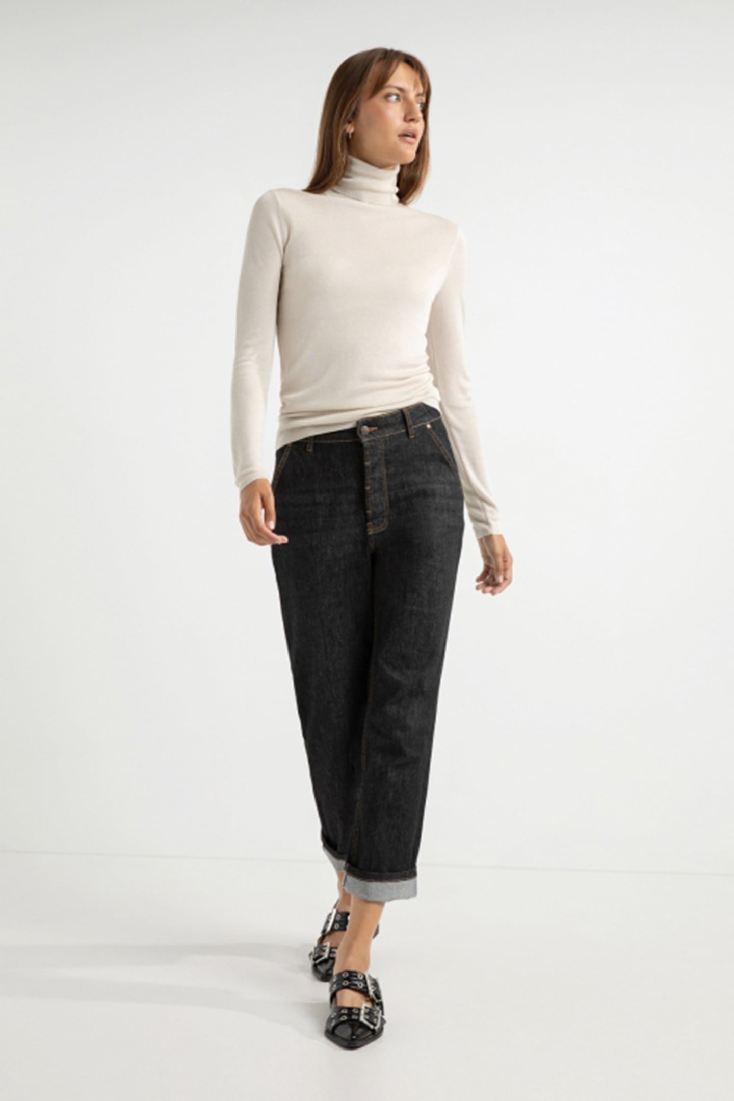 SAAR SWEATER LUREX SAND 2