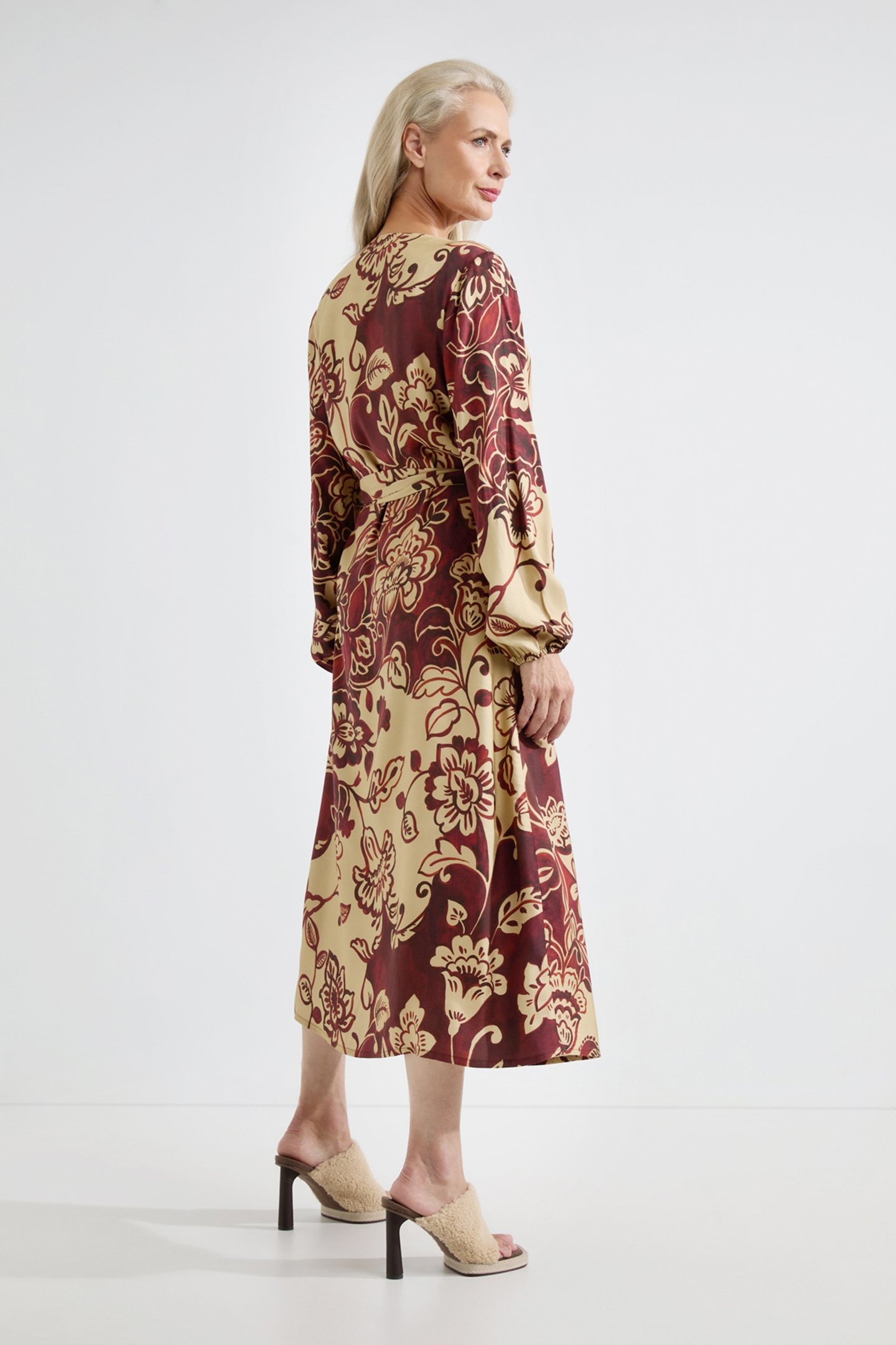 ALISE DRESS CAMEL PRINT 3