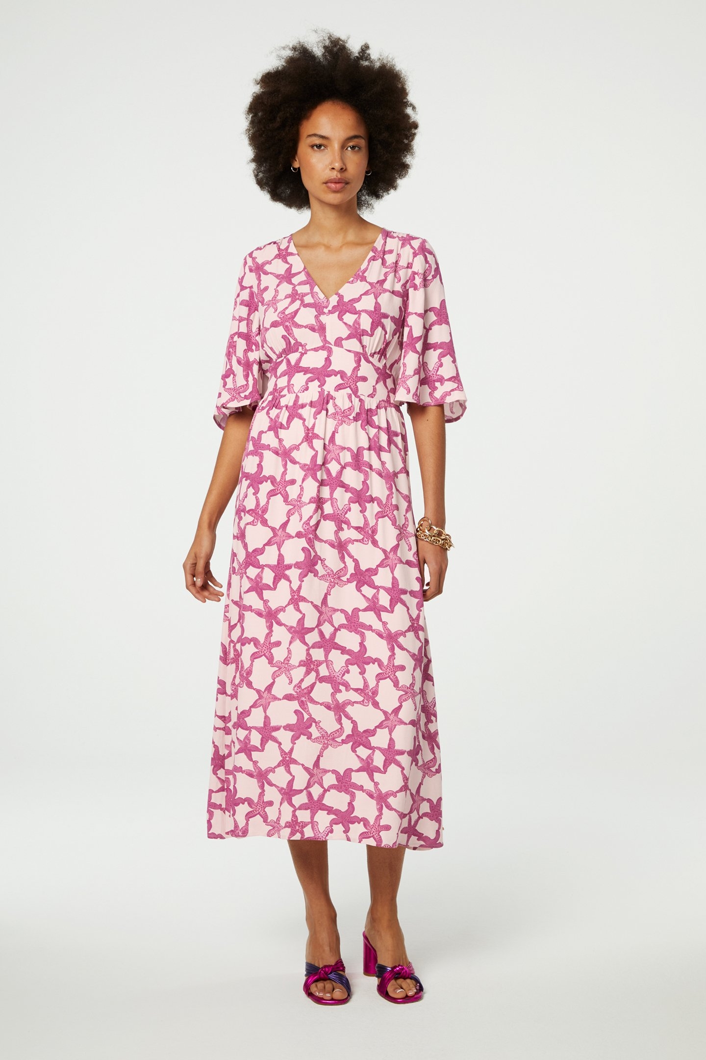 JONNE DRESS PINK MONEY/PINK PUNC 1