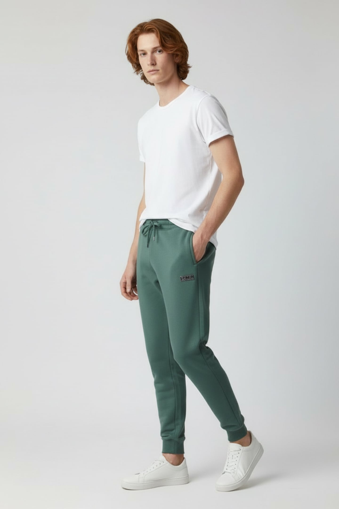 B-SERIES REGULAR FIT JOGGER DARK FOREST 1