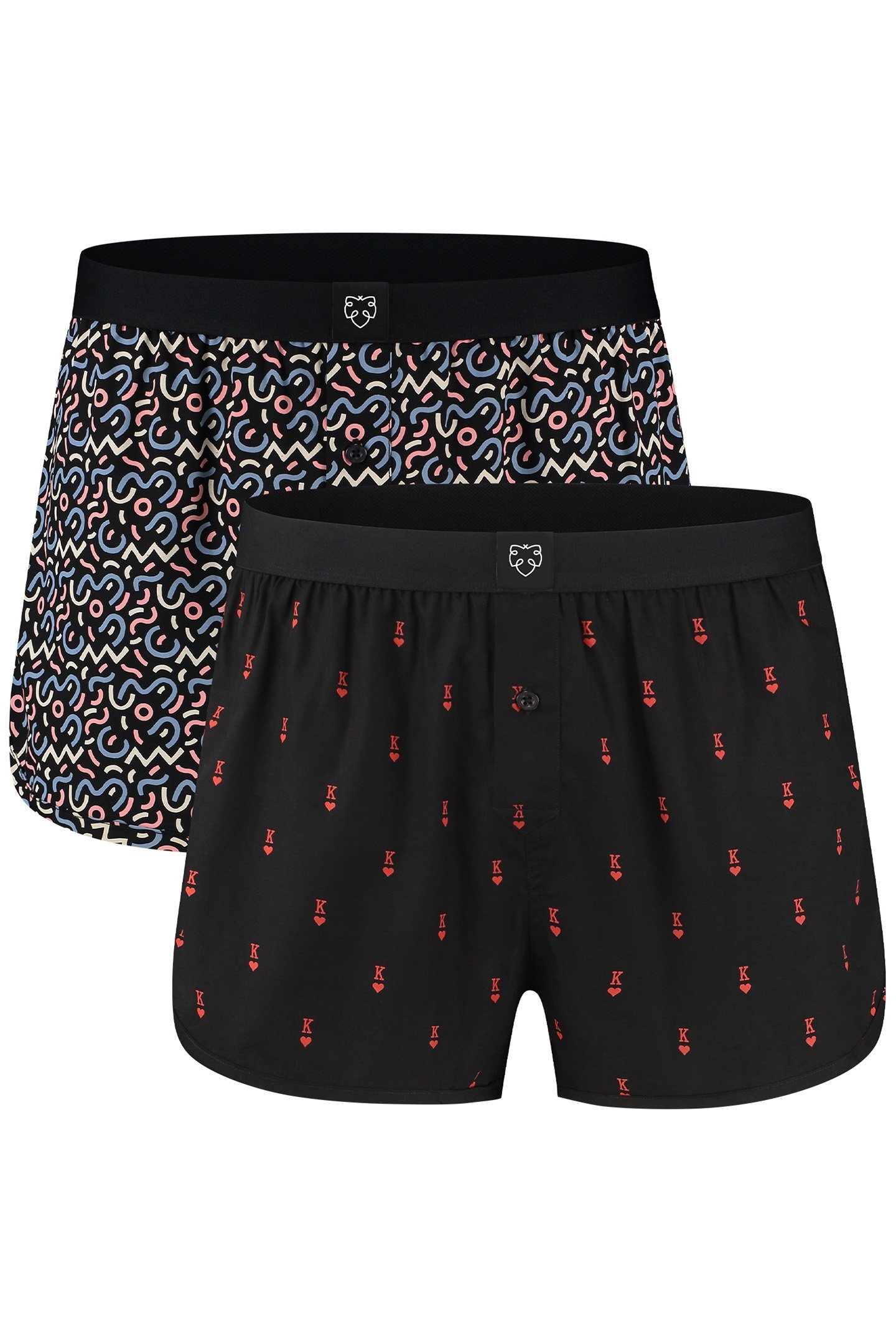 A-DAM 2-PACK BOXERSHORT MULTICOLOR 1