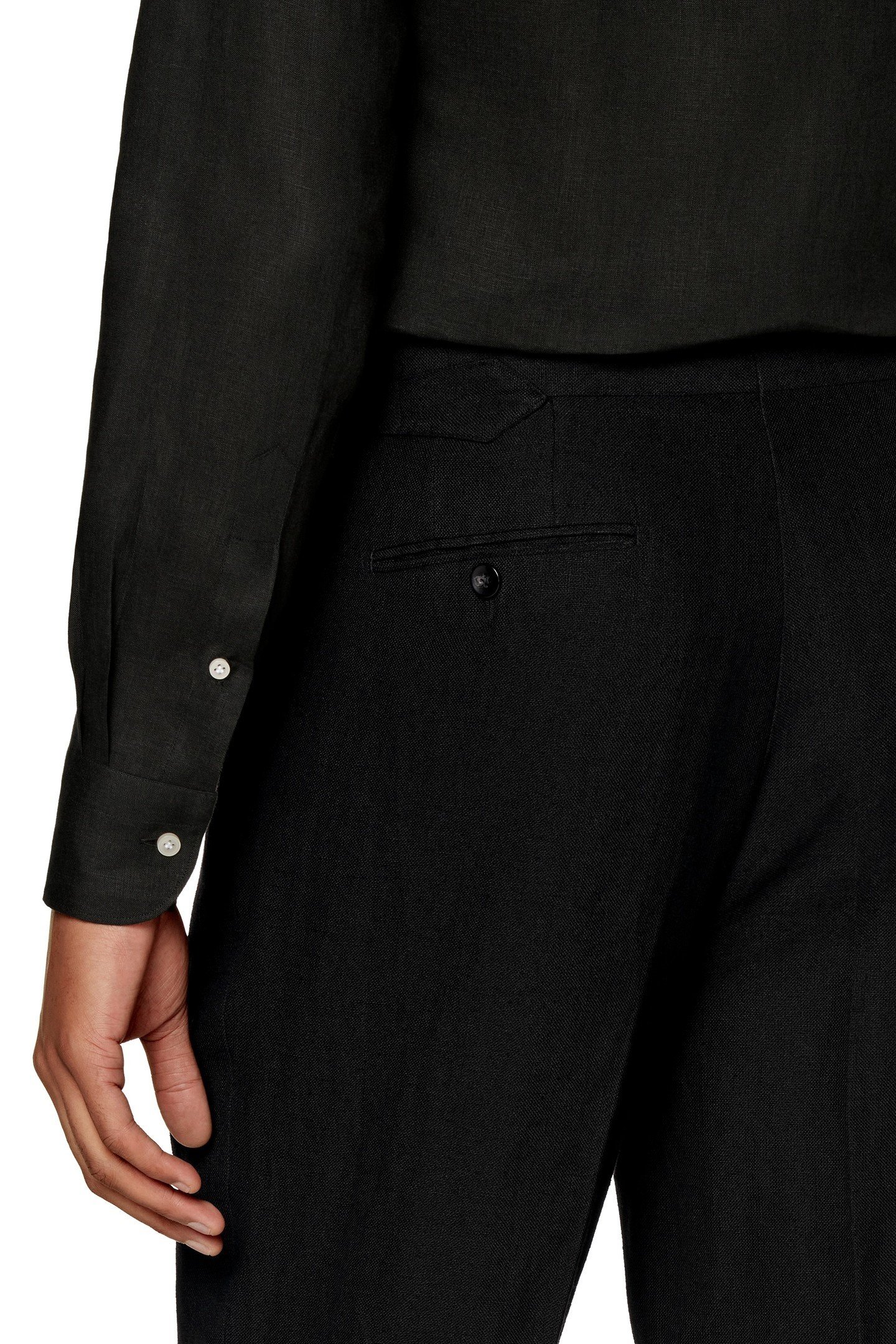 PURE LINEN BLACK BLACK 7