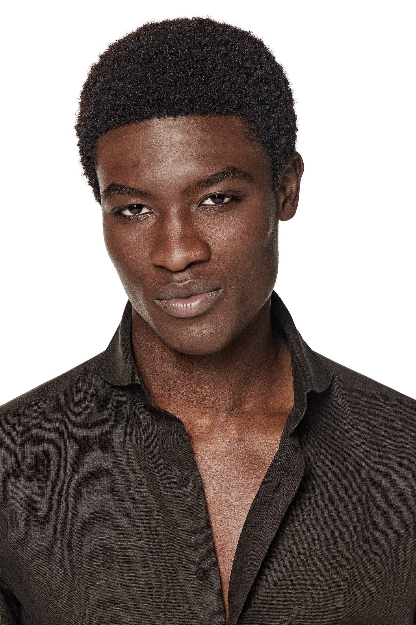 PURE LINEN DARK BROWN DARK BROWN 6