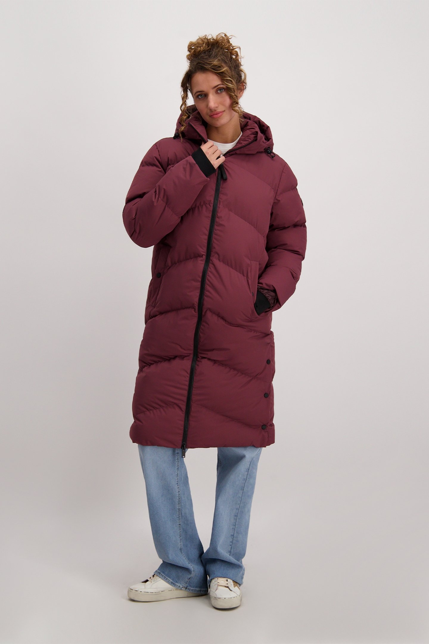 HESSYA POLYESTER BURGUNDY 1