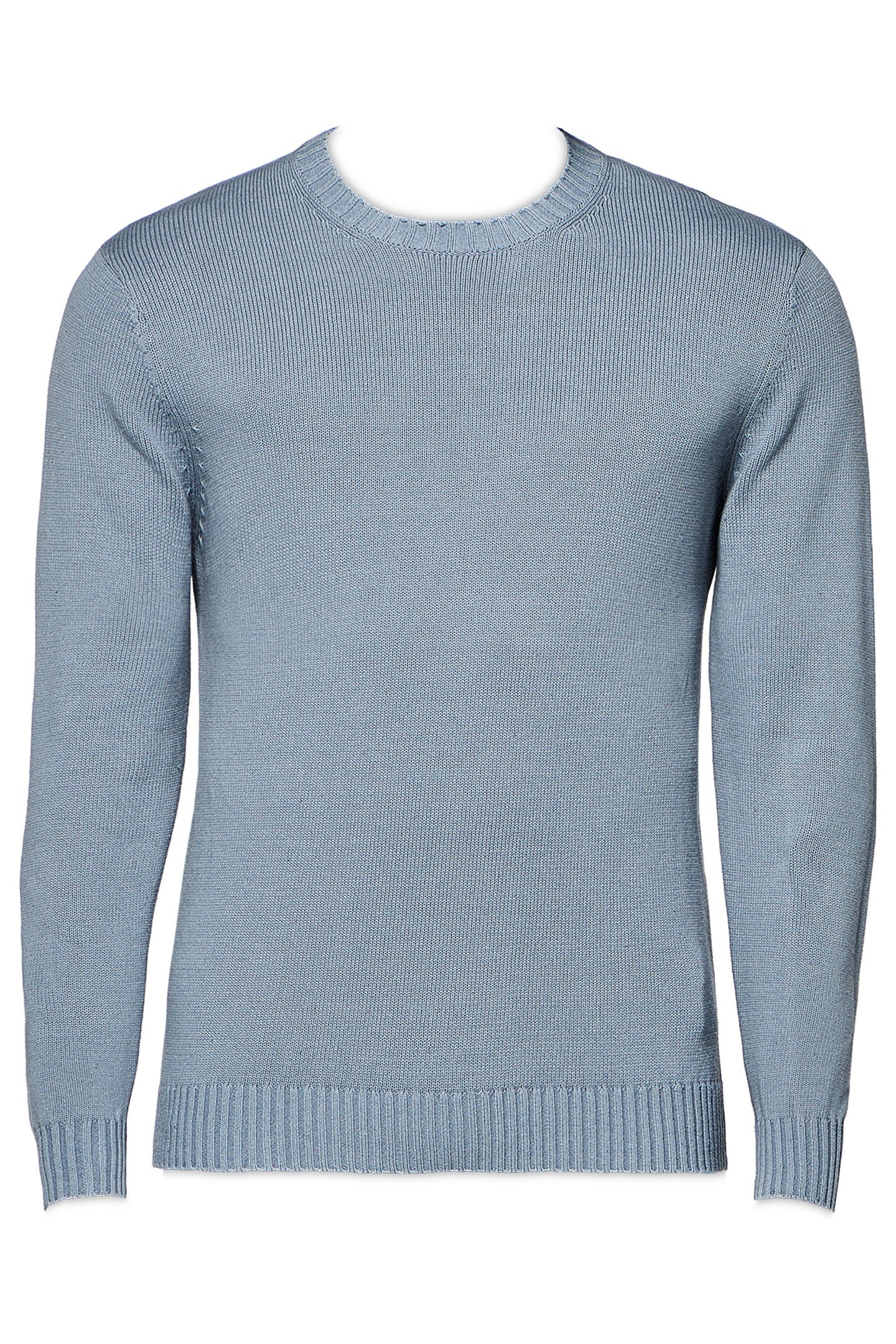 LS COTTON CREW HYDRANGEA LIGHT BLUE 6