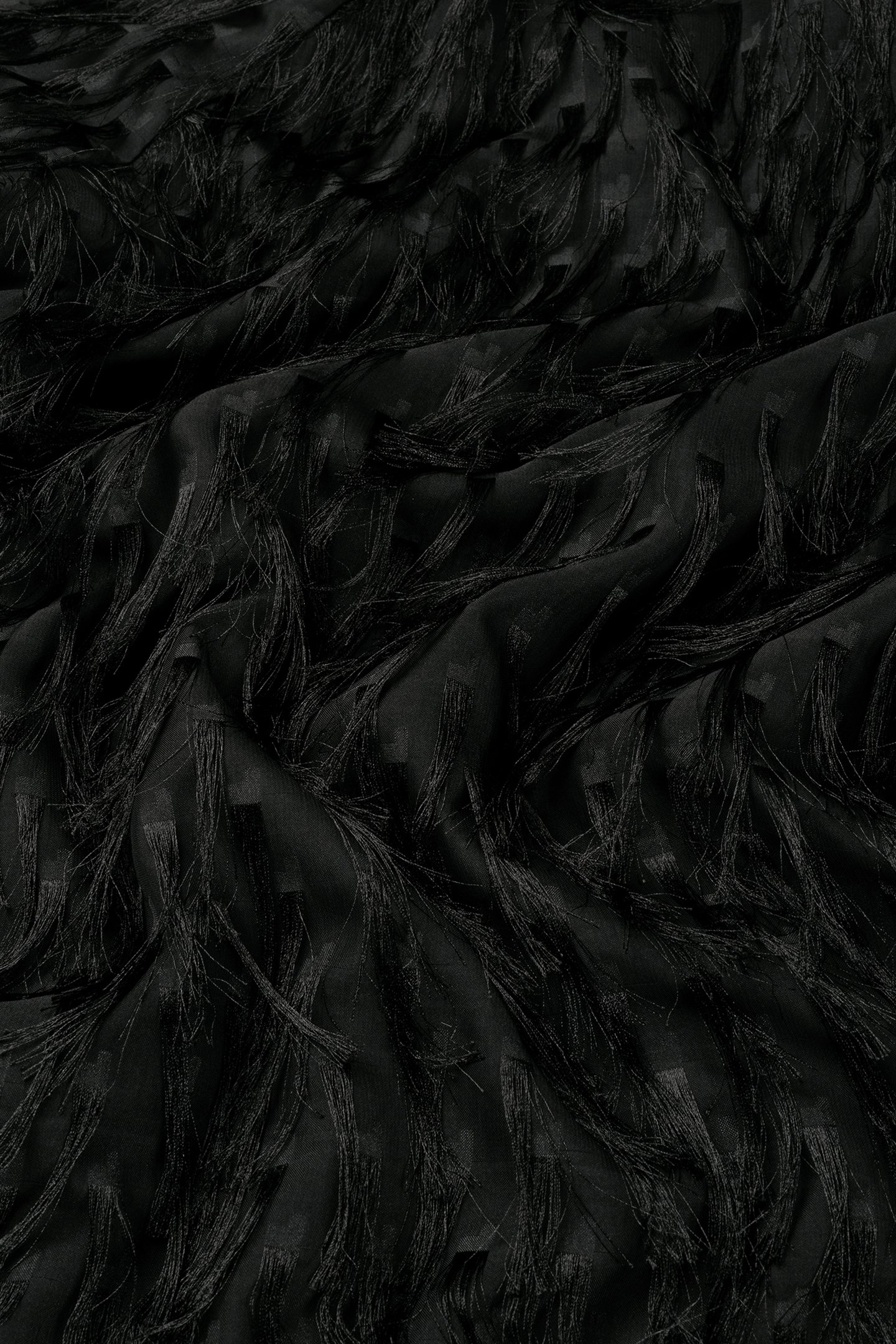 NOUS SOMMES LABELS – ELLIE FRINGE DRESS BLACK 3