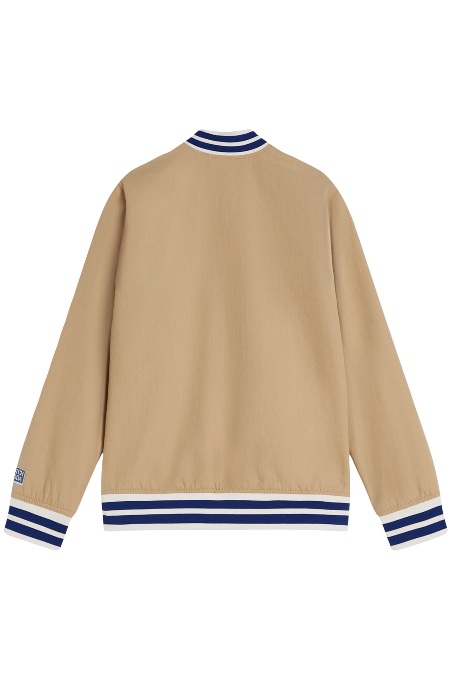 BOYS REVERSIBLE BOMBER JACKET MEDIUM BROWN 4