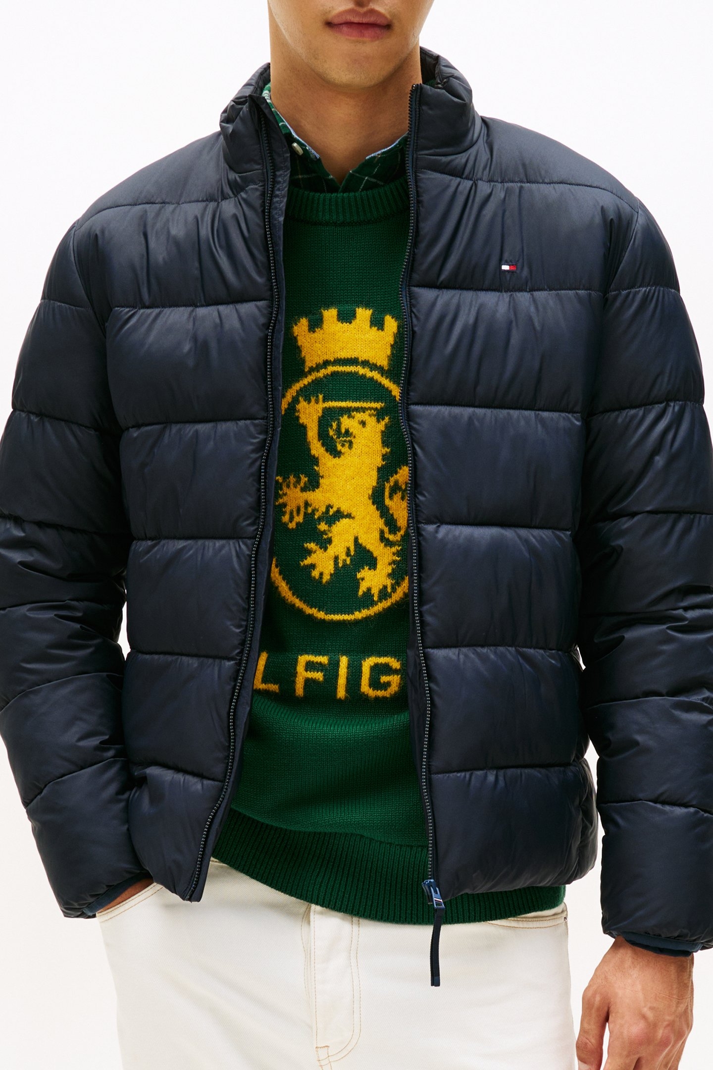 MID WEIGHT STAND COLLAR JACKET DESERT SKY 4